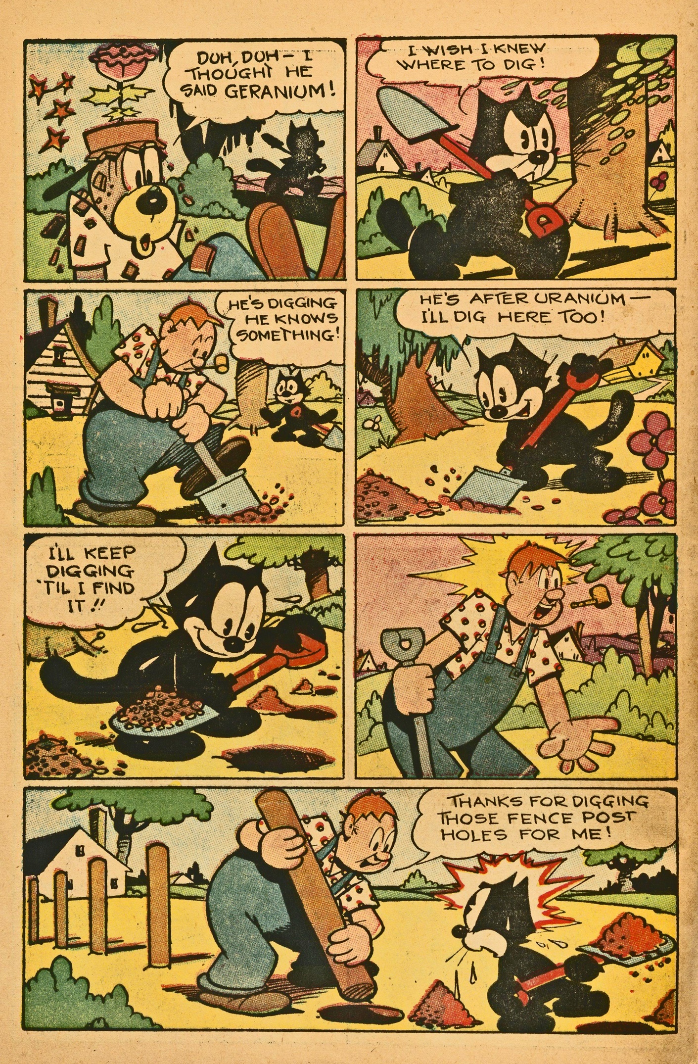 Read online Felix the Cat (1951) comic -  Issue #58 - 4
