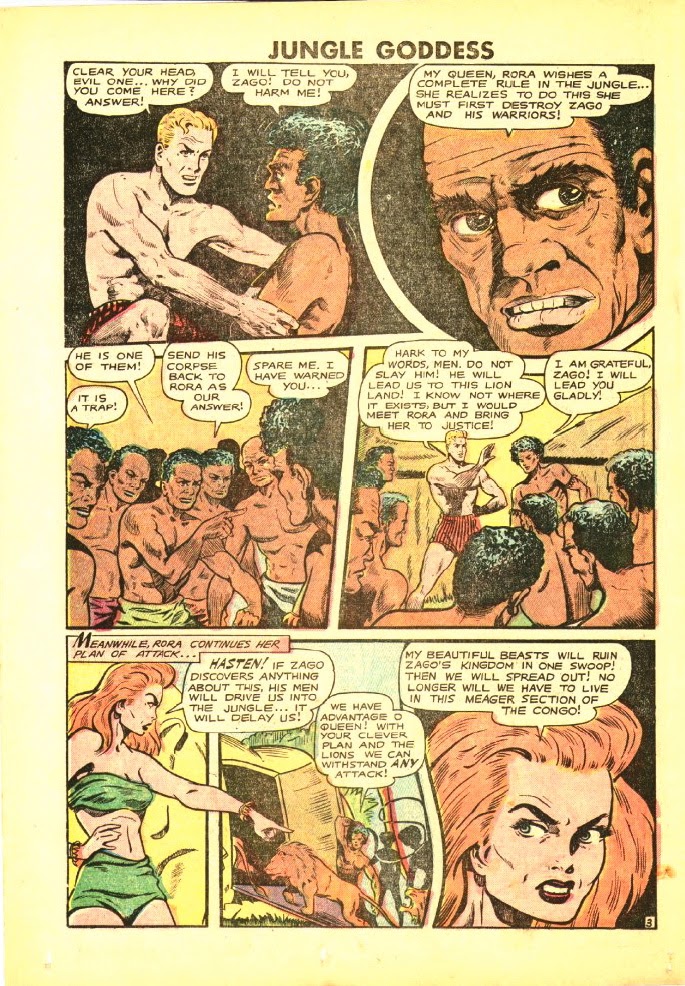 Read online Rulah - Jungle Goddess comic -  Issue #22 - 27