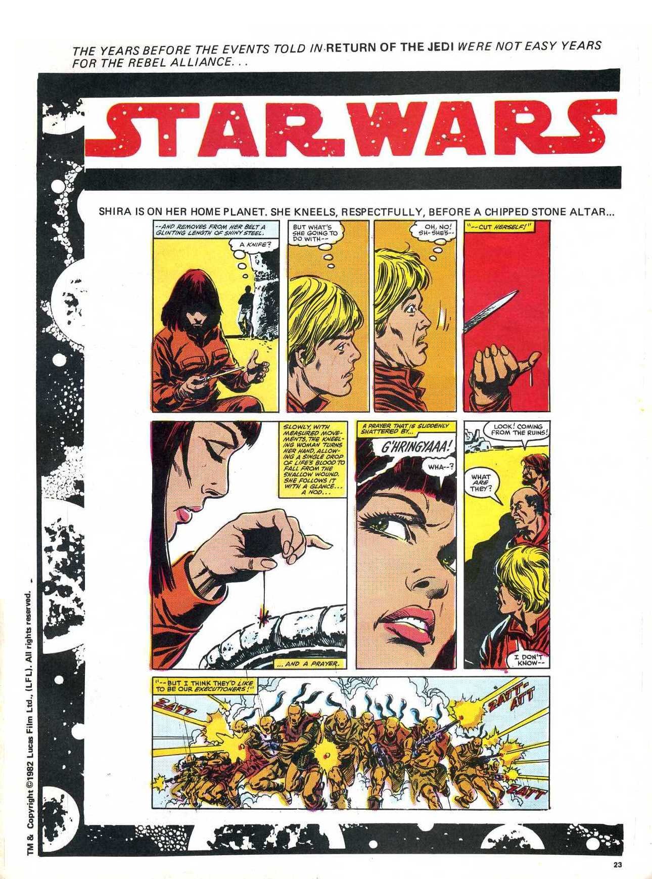 Read online Return of the Jedi comic -  Issue #110 - 23