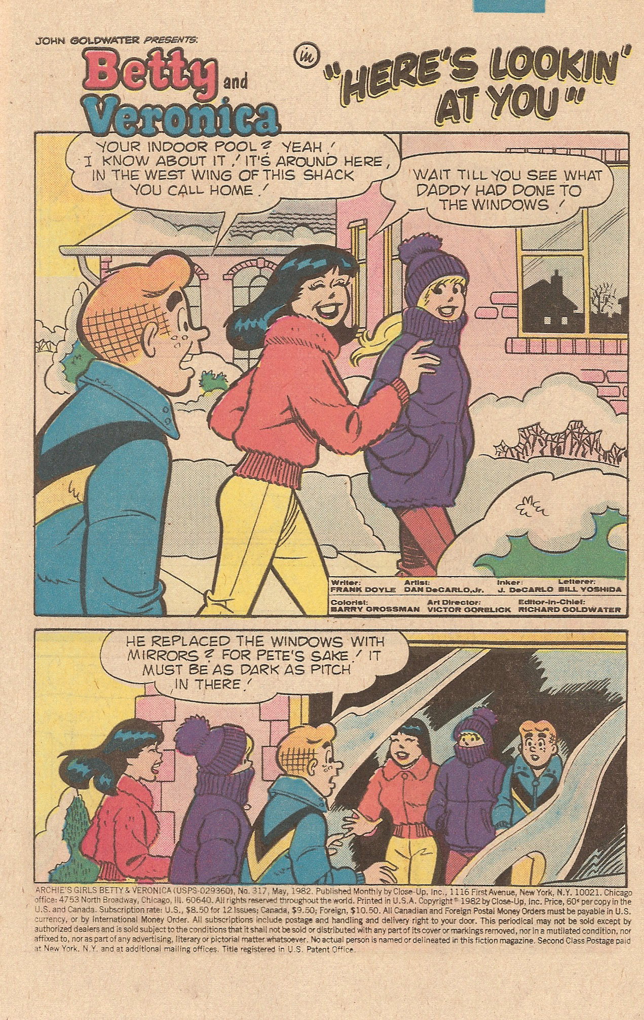 Read online Archie's Girls Betty and Veronica comic -  Issue #317 - 3