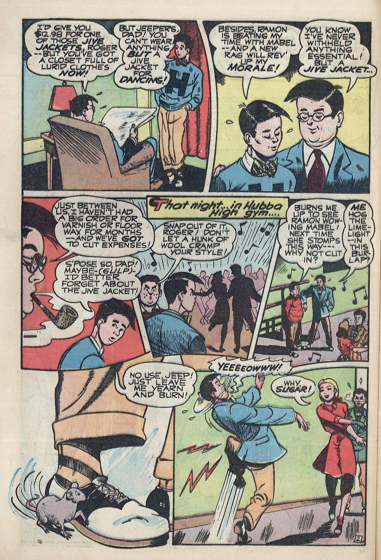 Read online Exciting Comics comic -  Issue #56 - 15