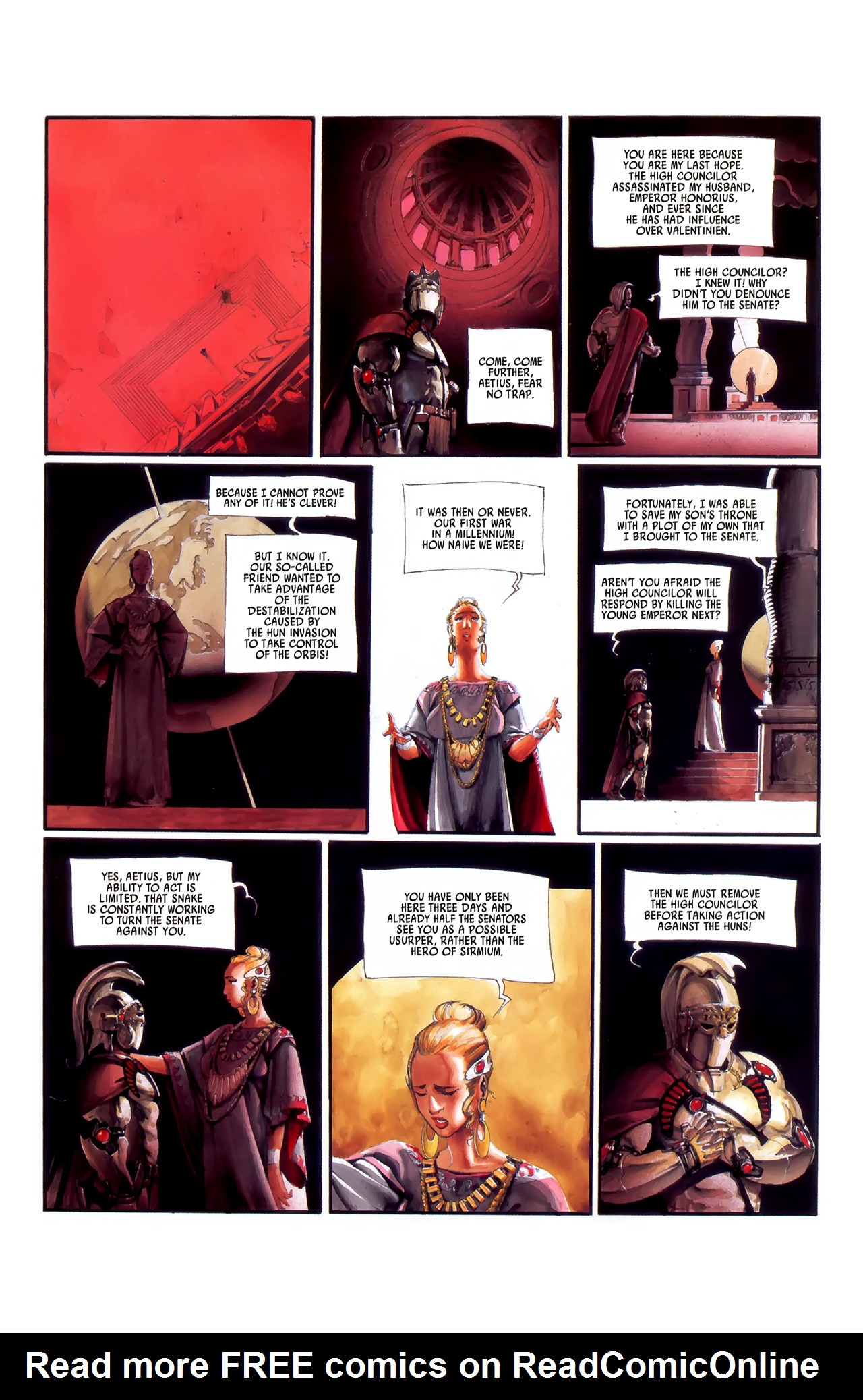 Read online Scourge of the Gods comic -  Issue #3 - 30