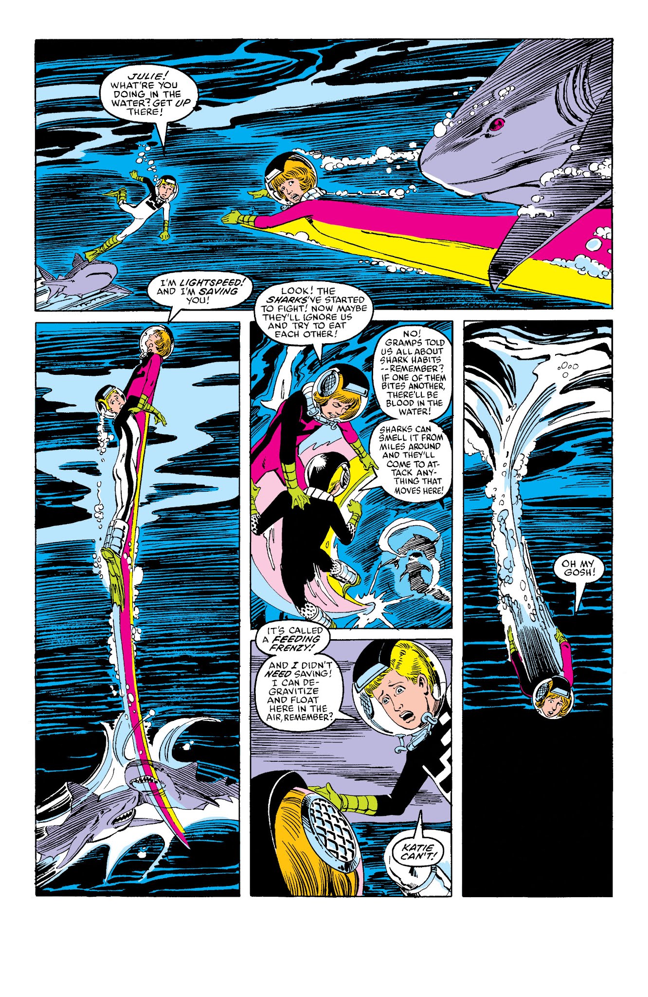 Read online Power Pack Classic comic -  Issue # TPB 1 (Part 3) - 35