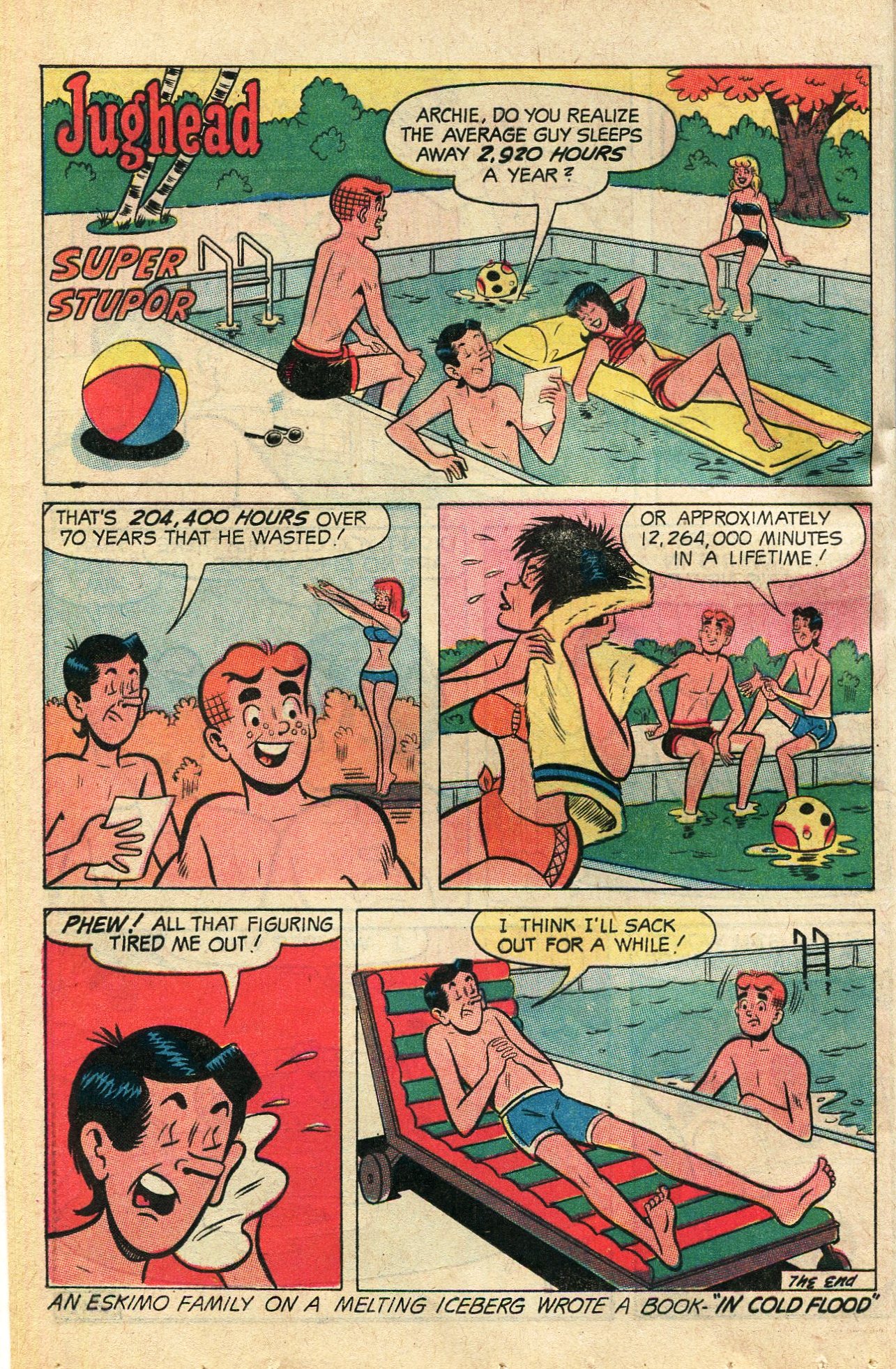 Read online Jughead's Jokes comic -  Issue #21 - 6