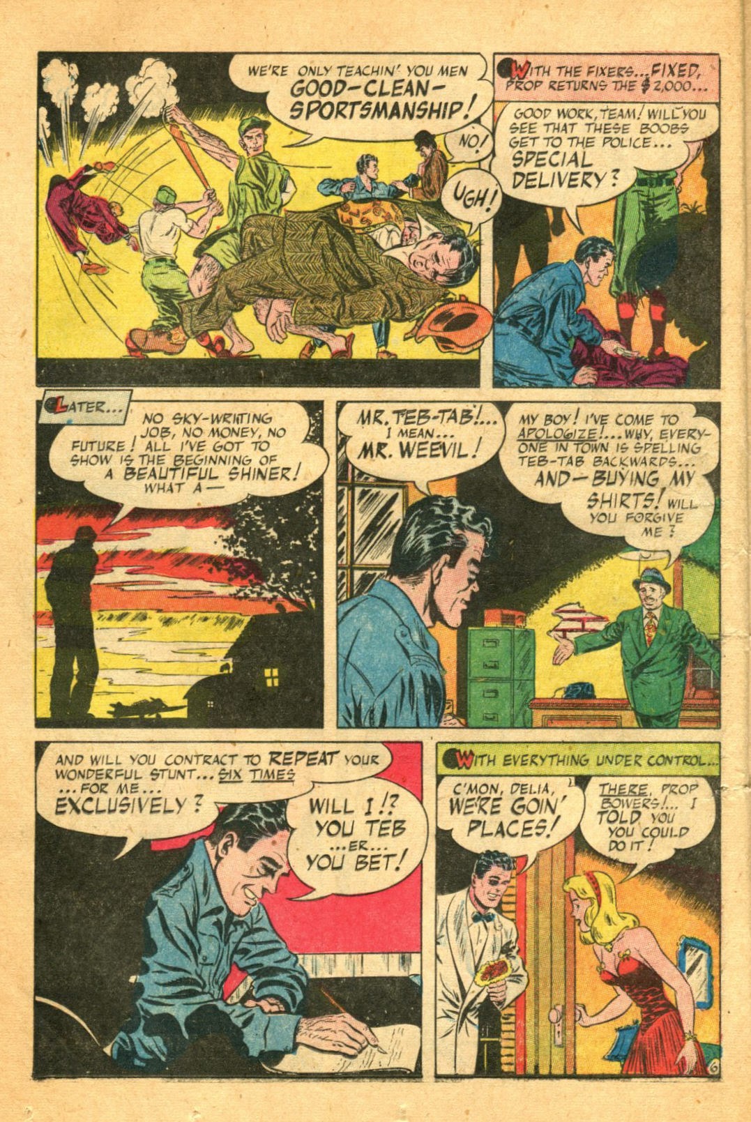 Read online The Saint (1947) comic -  Issue #2 - 24