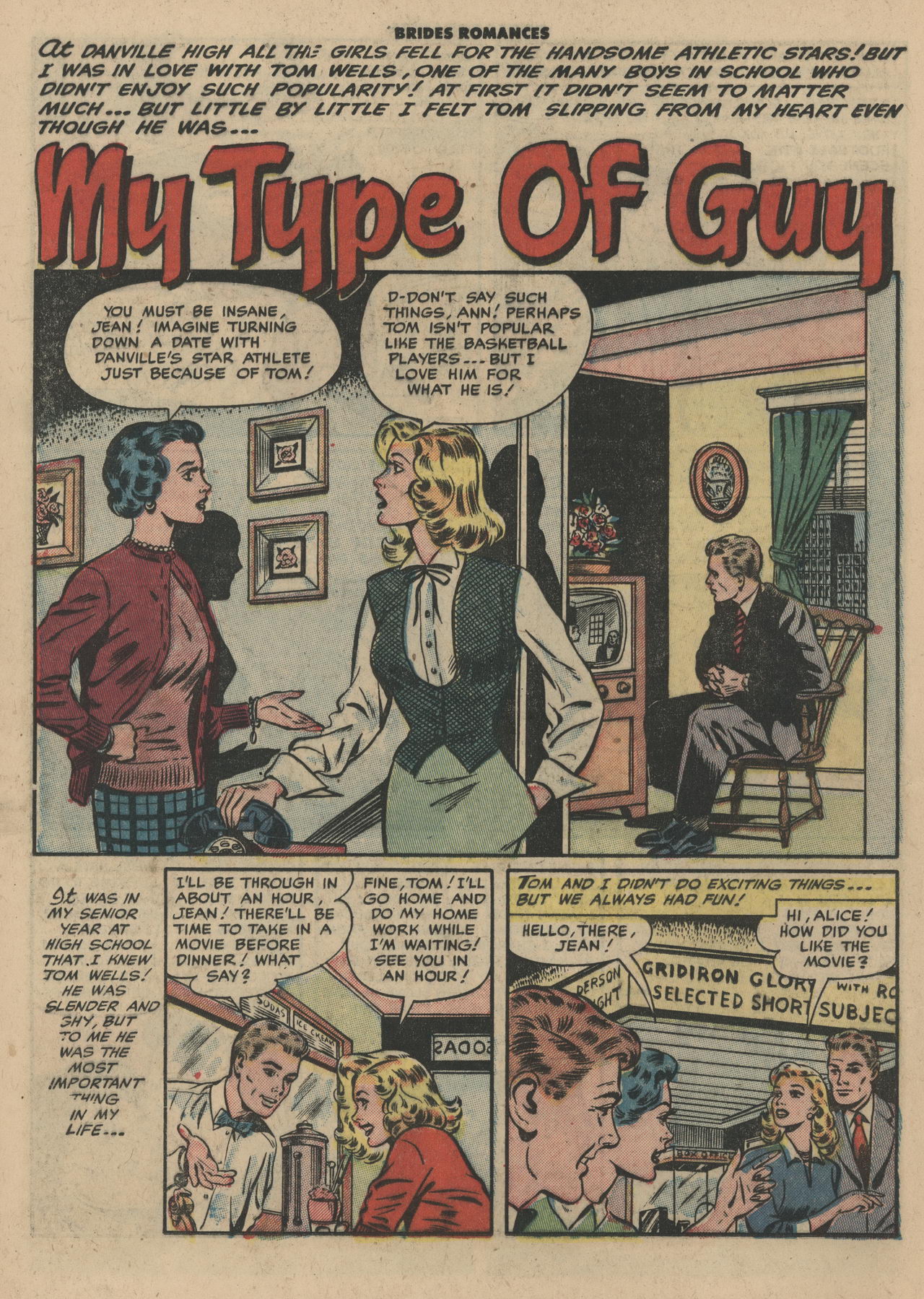 Read online Brides Romances comic -  Issue #5 - 12