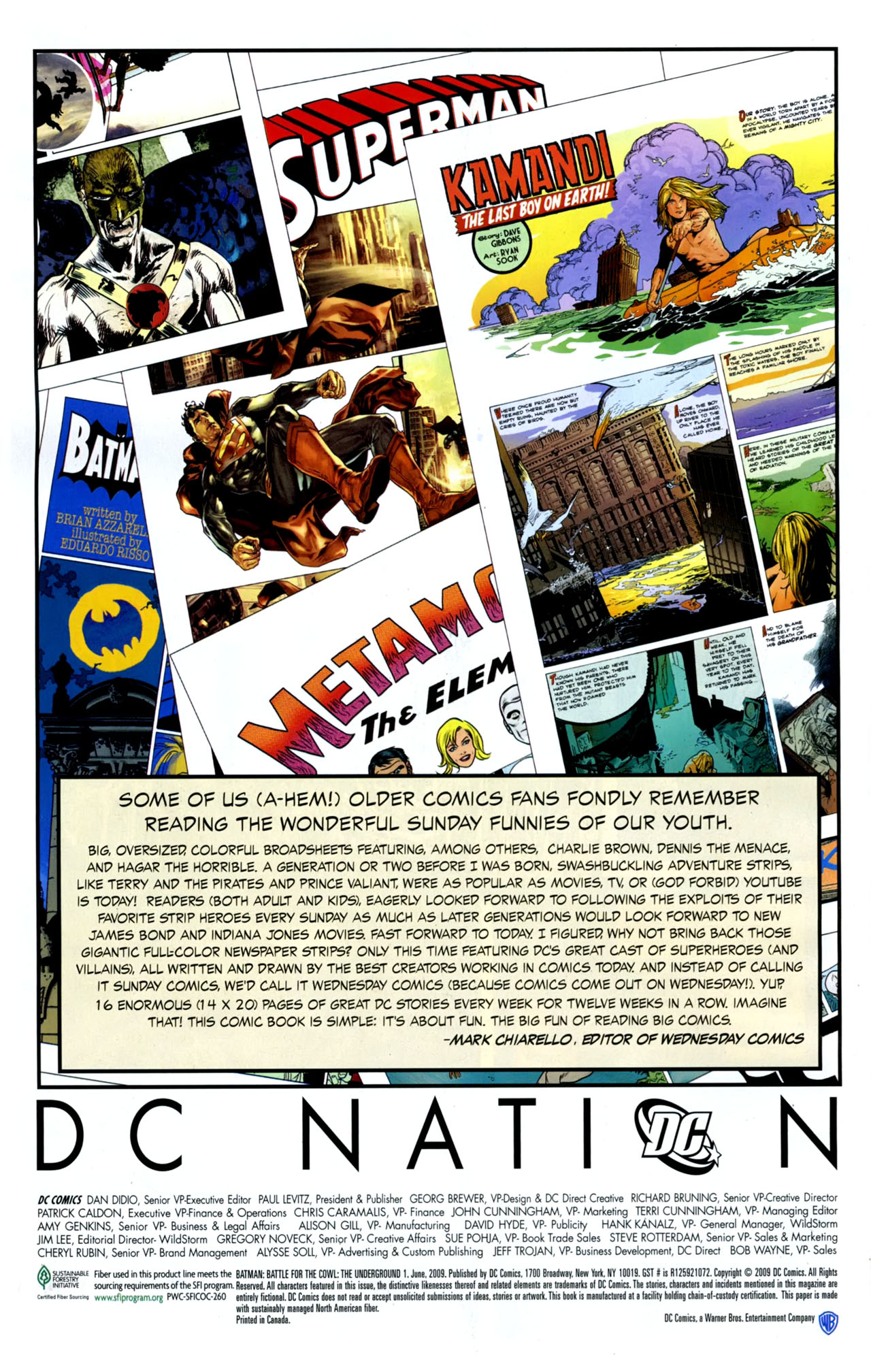 Read online Batman: Battle for the Cowl: The Underground comic -  Issue # Full - 29