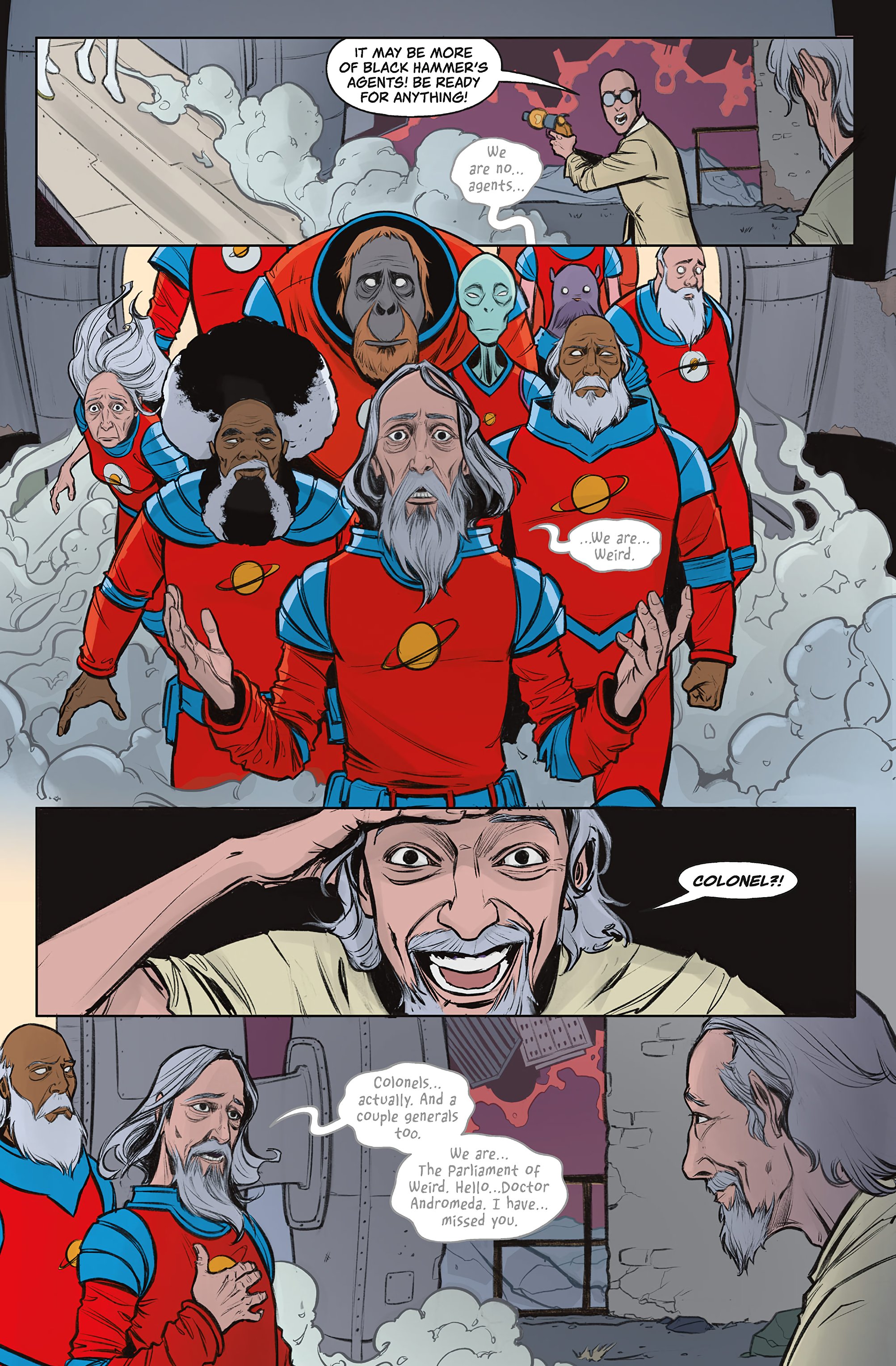 Read online Black Hammer Library Edition comic -  Issue # TPB 3 (Part 3) - 64
