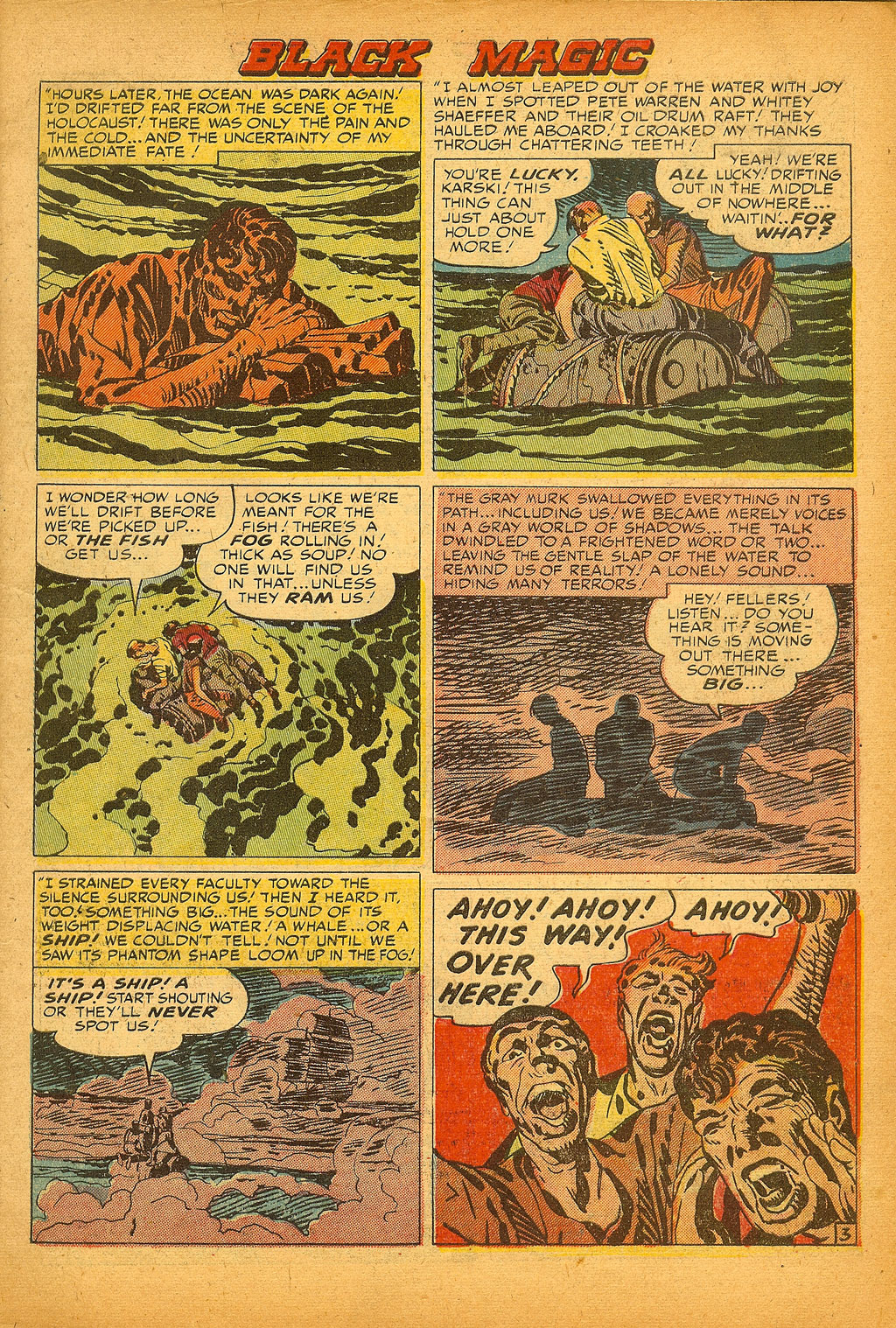 Read online Black Magic (1950) comic -  Issue #7 - 40