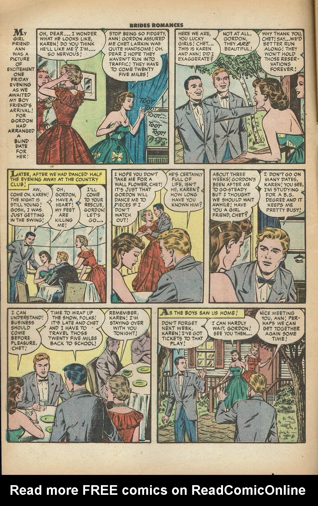 Read online Brides Romances comic -  Issue #8 - 4