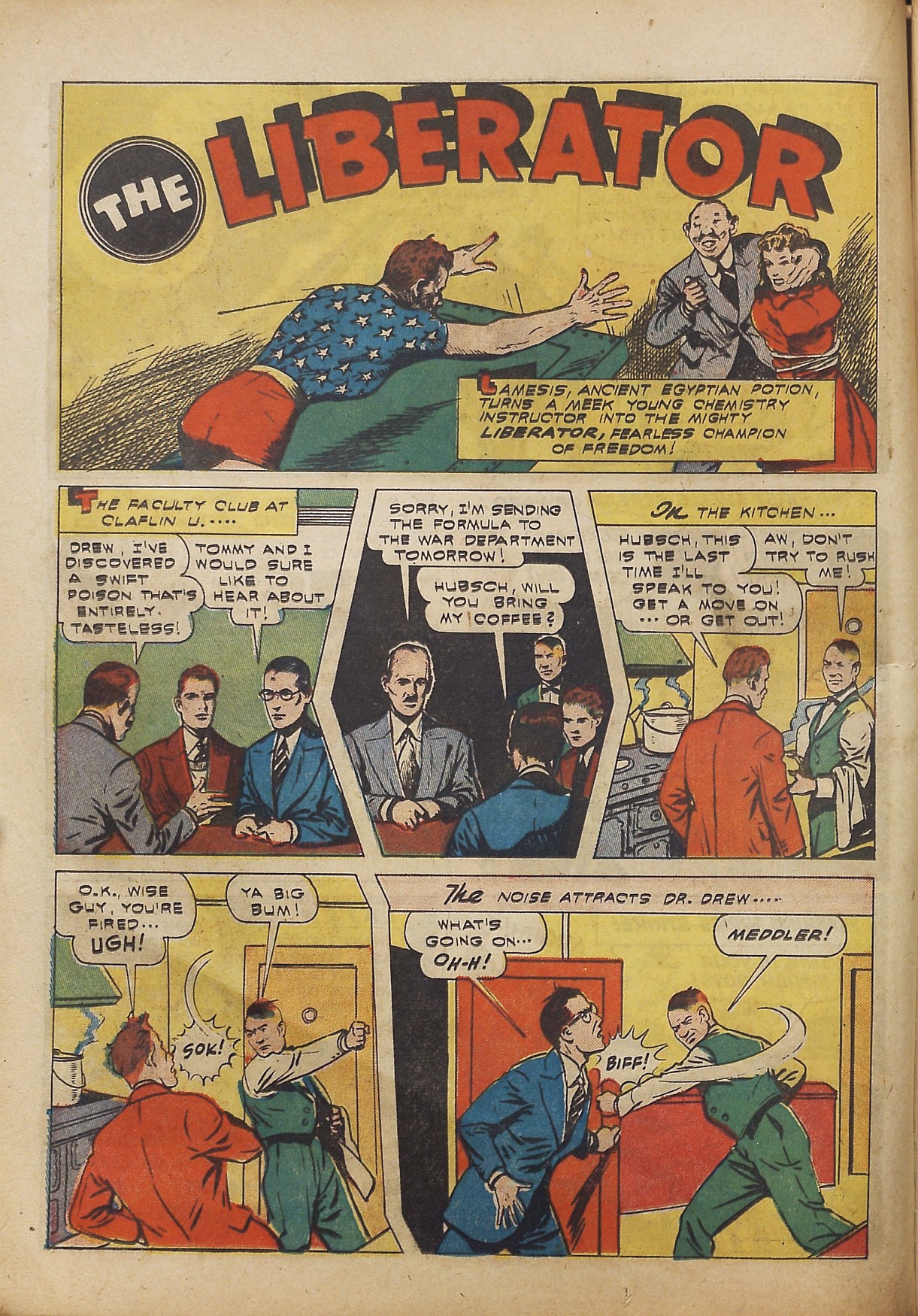 Read online Exciting Comics comic -  Issue #26 - 26