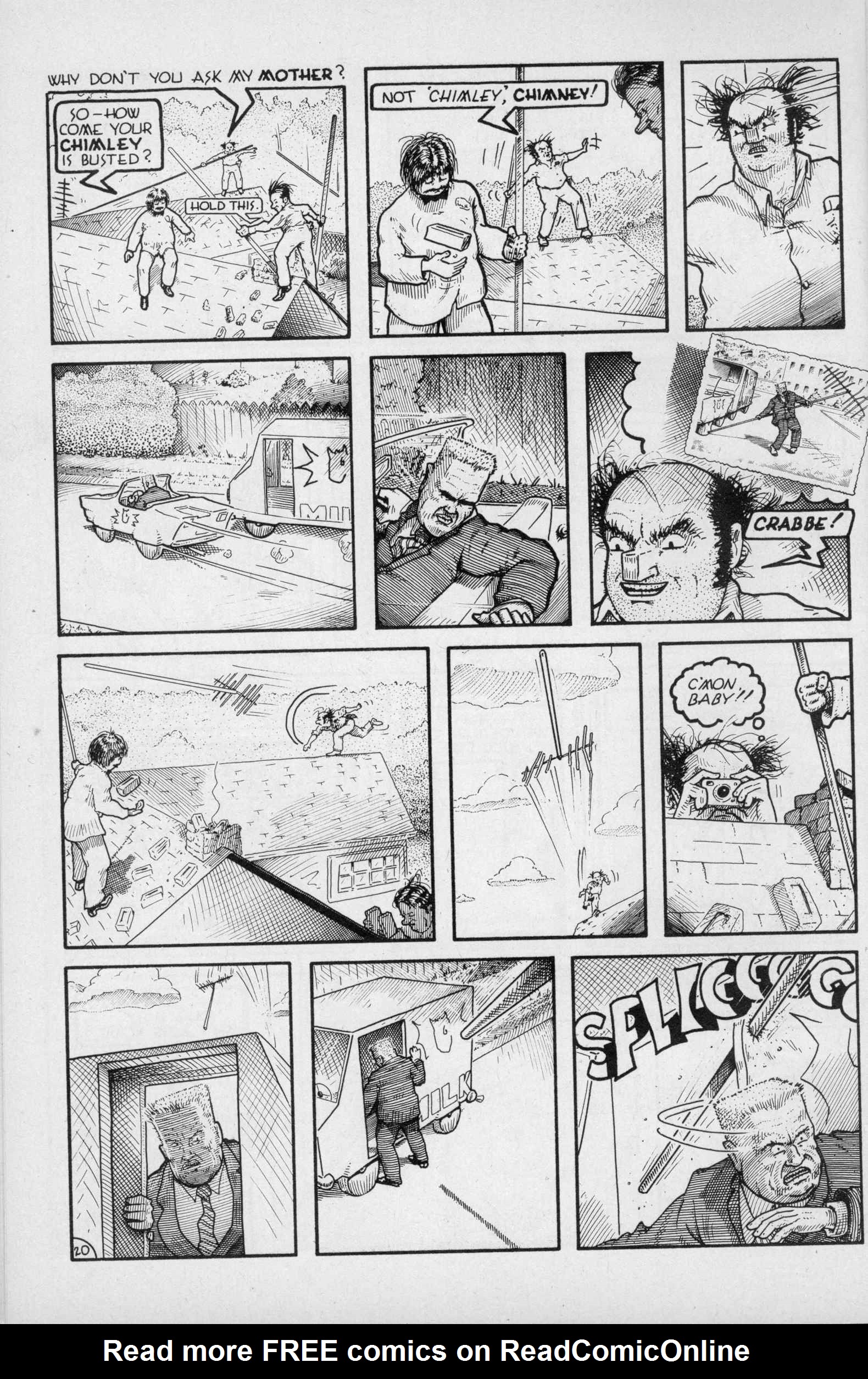 Read online Reid Fleming, World's Toughest Milkman (1986) comic -  Issue #3 - 22