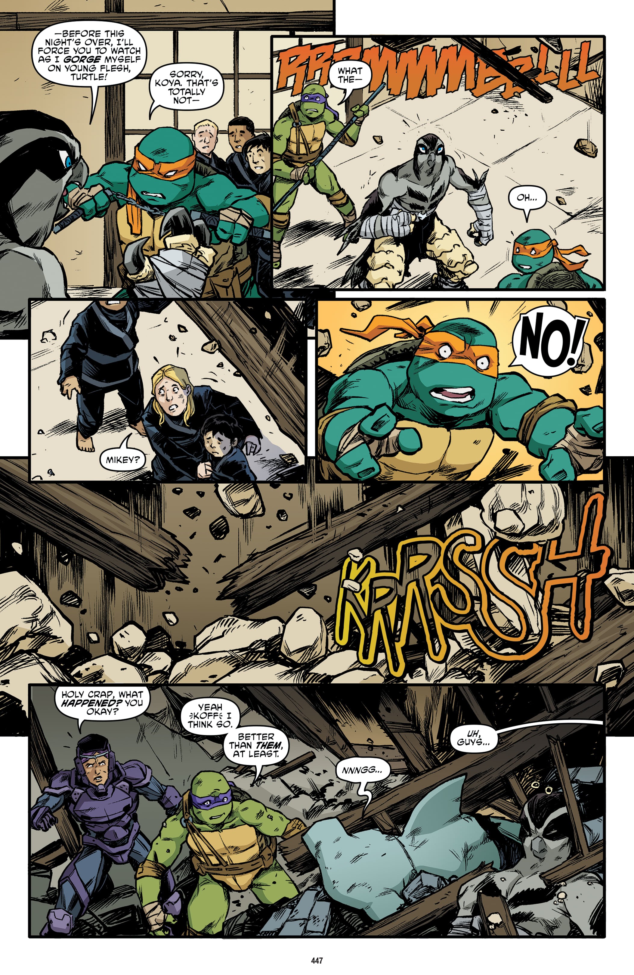Read online Teenage Mutant Ninja Turtles: The IDW Collection comic -  Issue # TPB 13 (Part 5) - 21