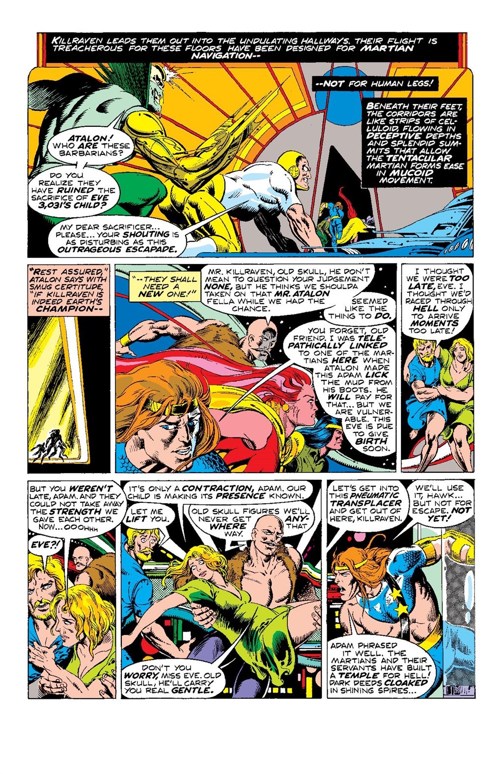 Read online Killraven Epic Collection: Warrior of the Worlds comic -  Issue # TPB (Part 3) - 6