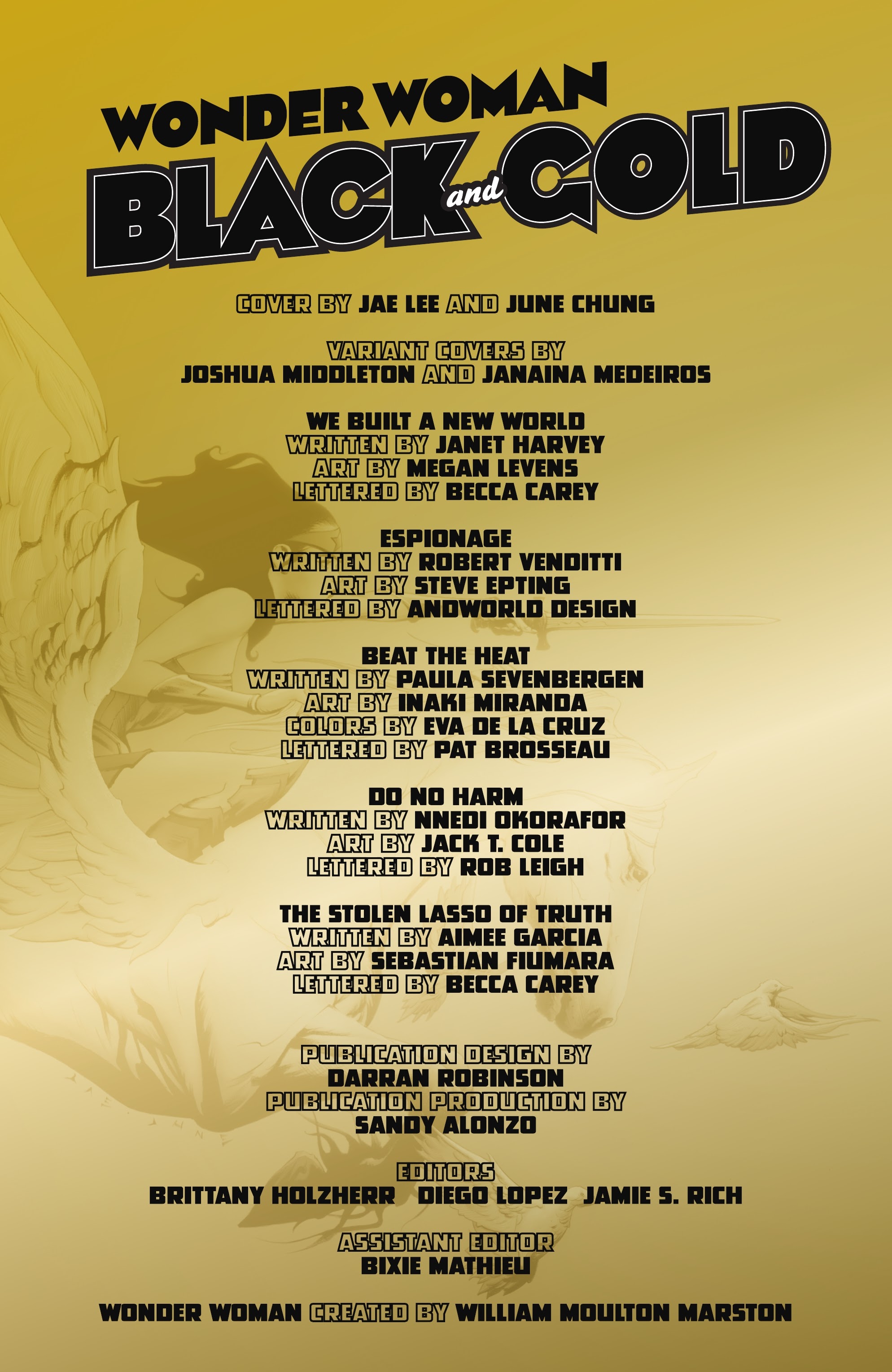 Read online Wonder Woman Black & Gold comic -  Issue #3 - 3