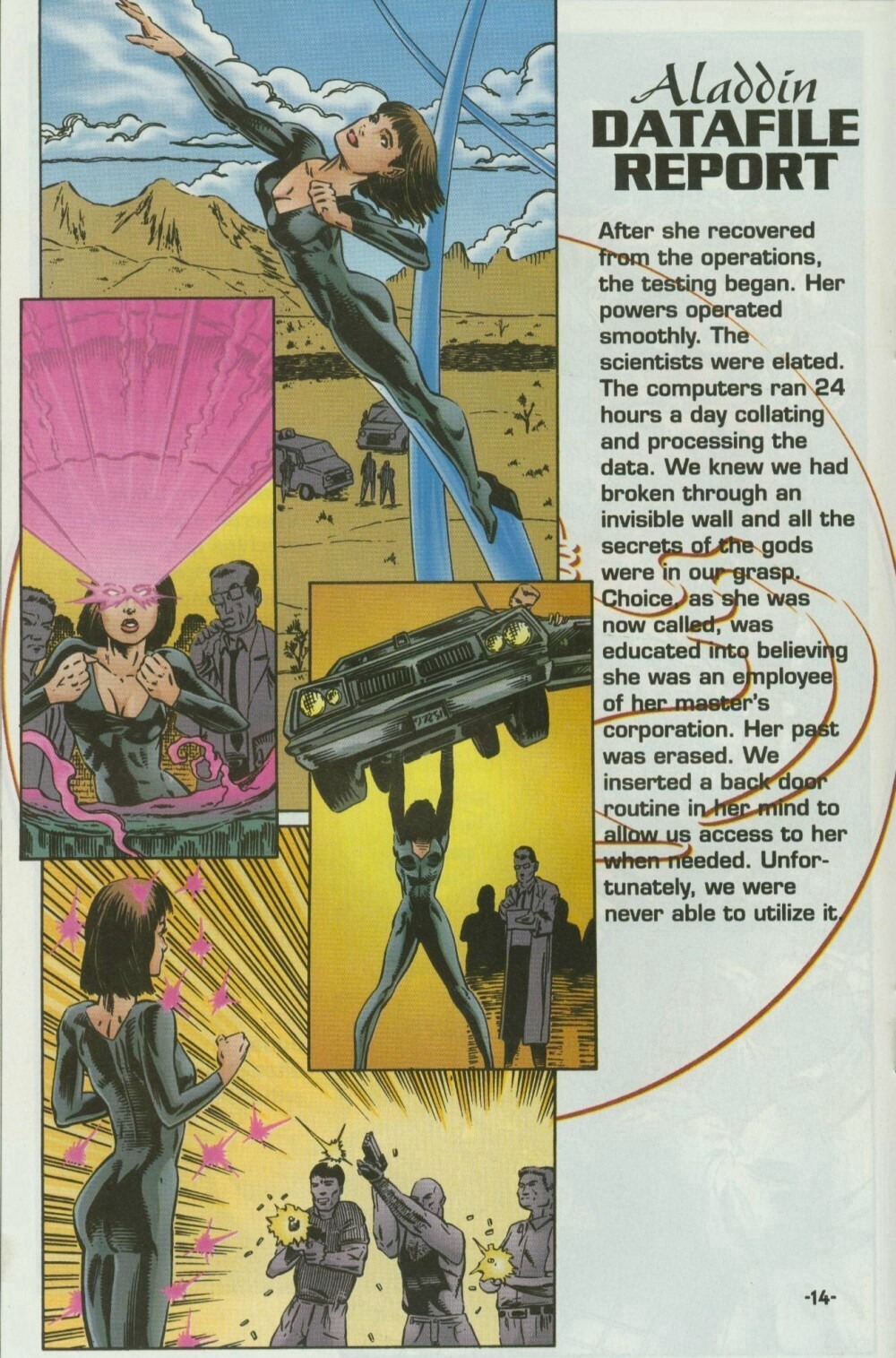 Read online Hardcase comic -  Issue #13 - 17