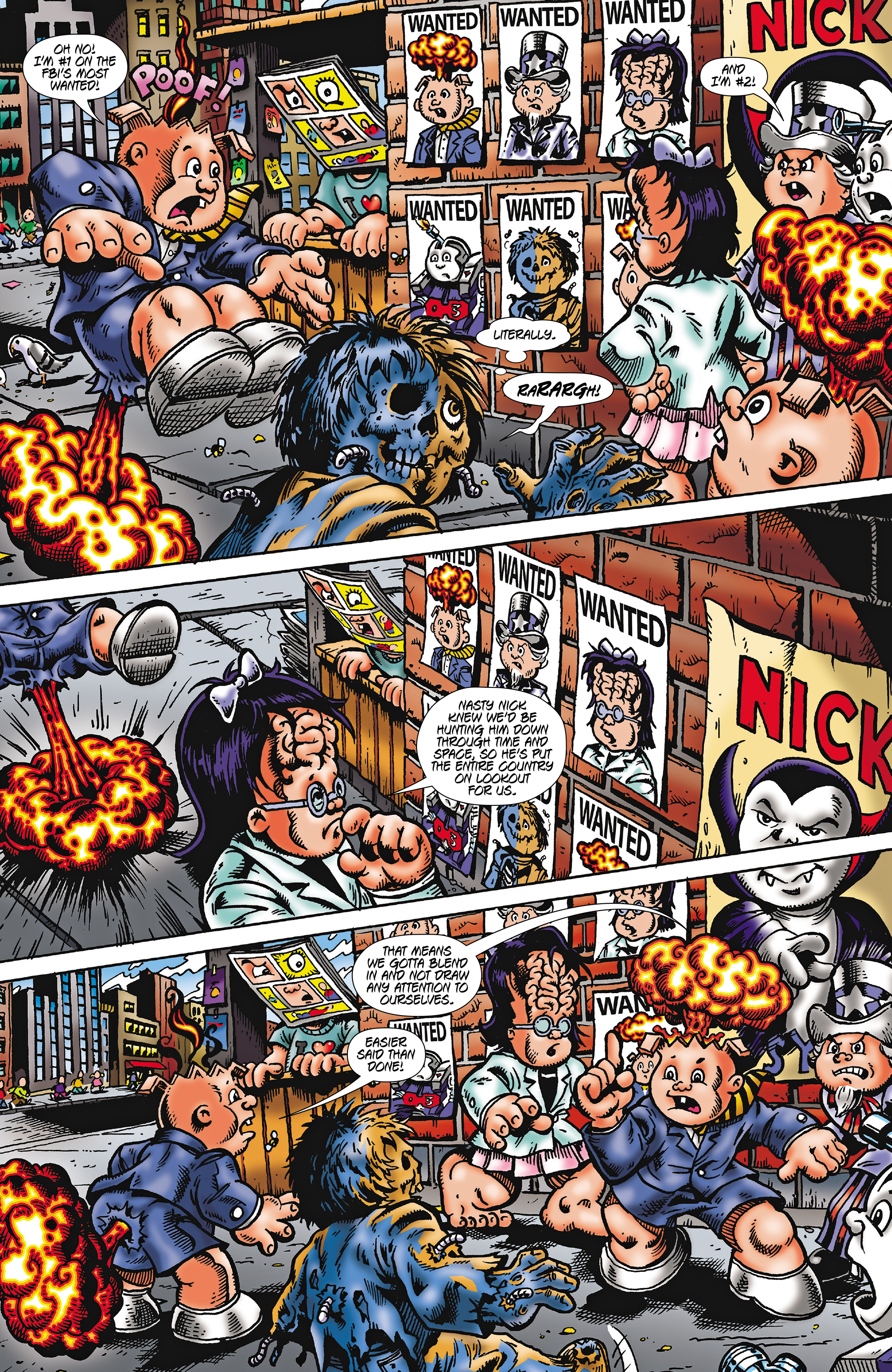 Read online Garbage Pail Kids: Trashin' Through Time comic -  Issue #1 - 11