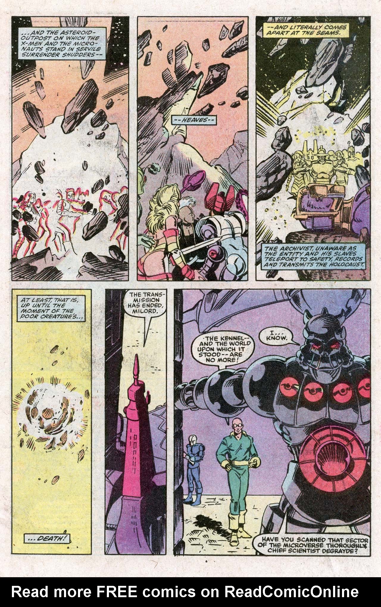 Read online The X-Men and the Micronauts comic -  Issue #3 - 15