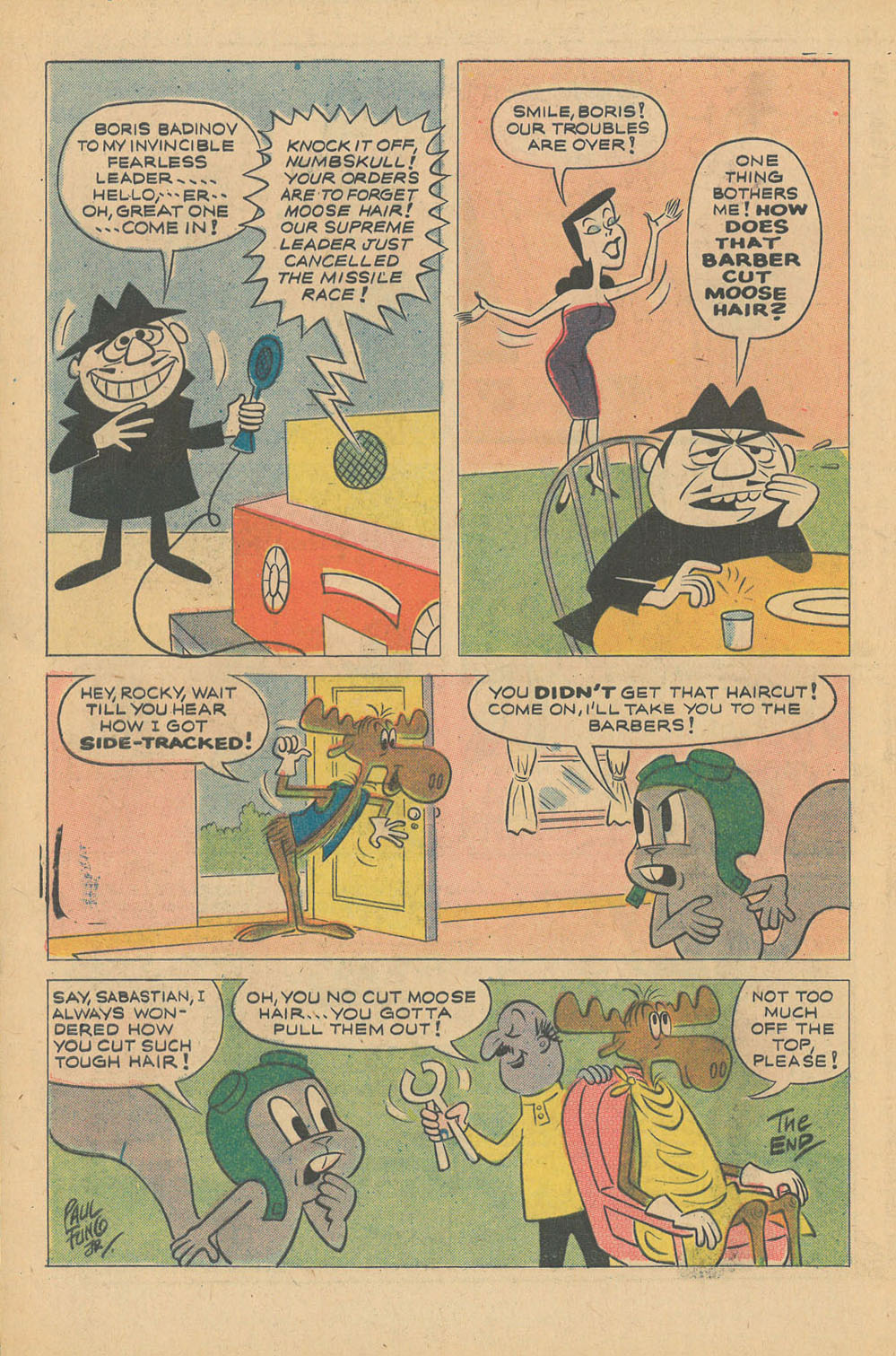Read online Bullwinkle And Rocky (1970) comic -  Issue #7 - 31