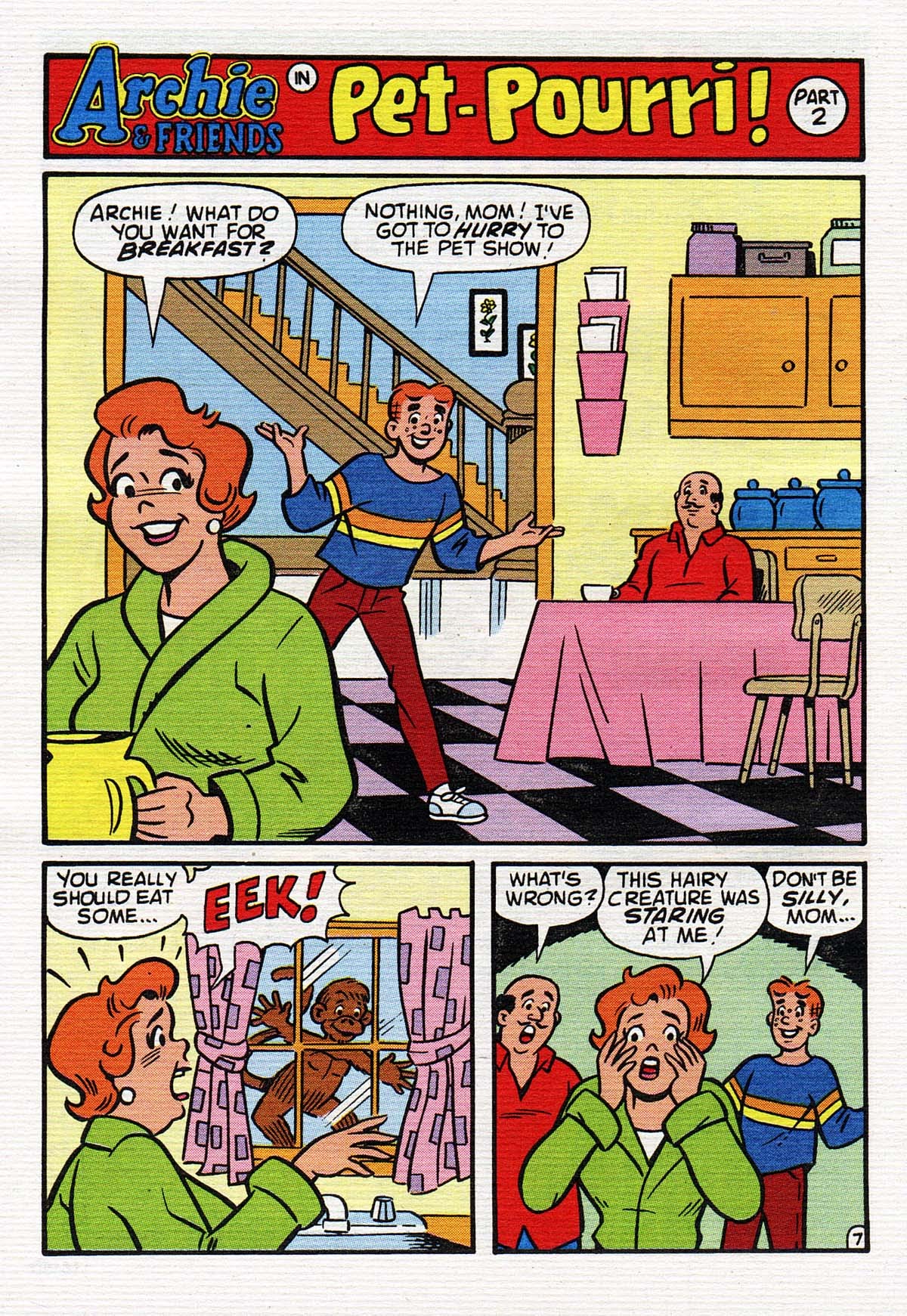 Read online Archie's Double Digest Magazine comic -  Issue #154 - 144