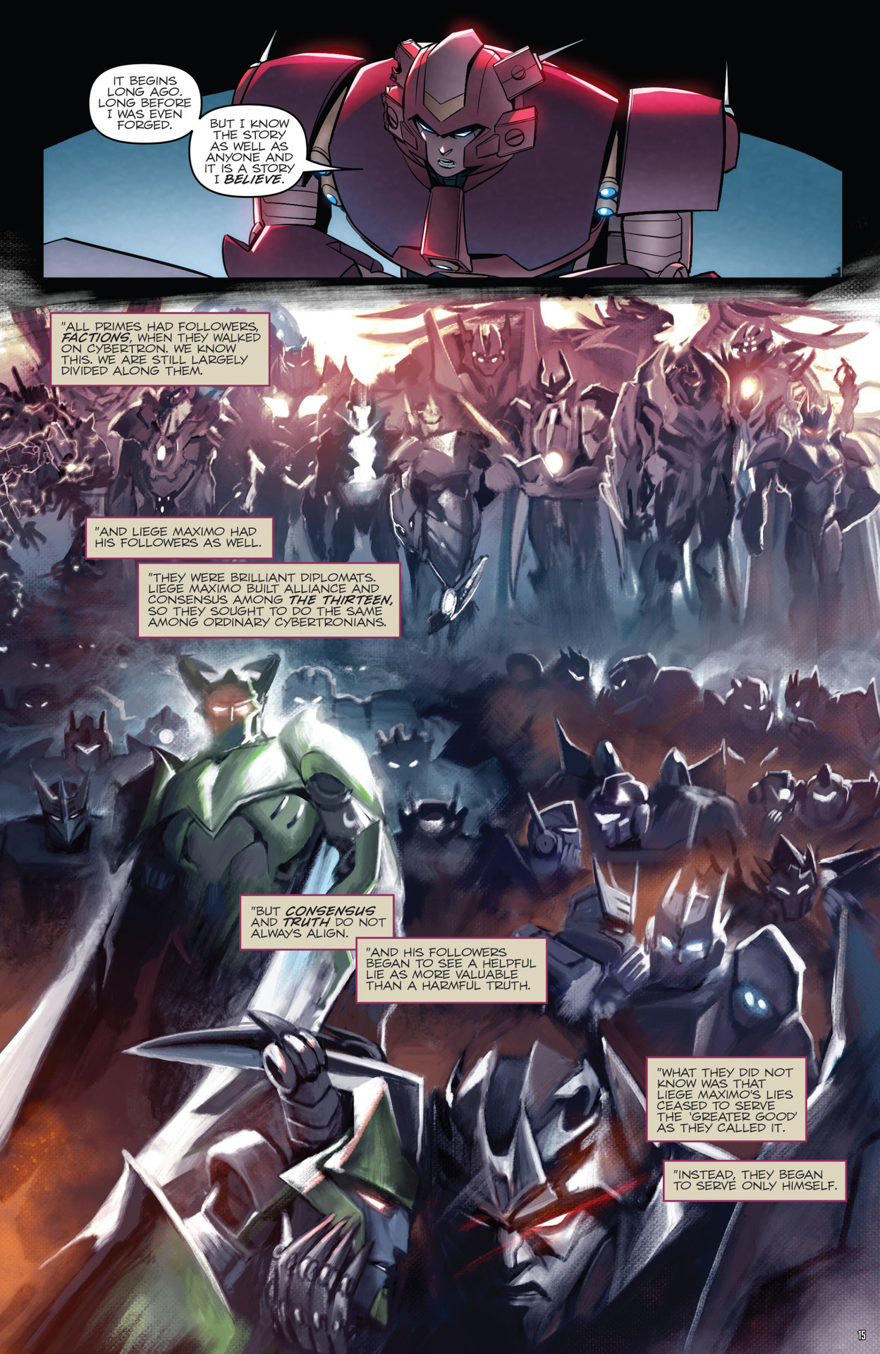 Read online Transformers: The IDW Collection Phase Three comic -  Issue # TPB 2 (Part 1) - 16