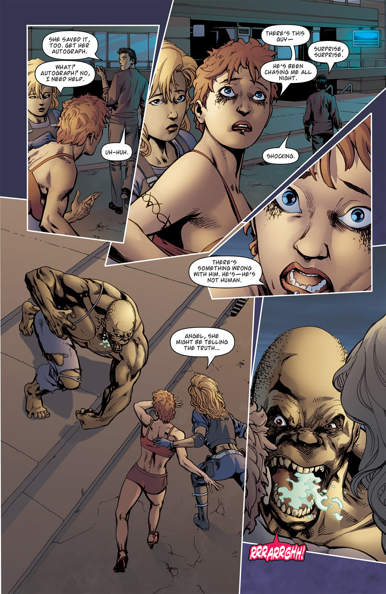 Read online Angel comic -  Issue #18 - 19