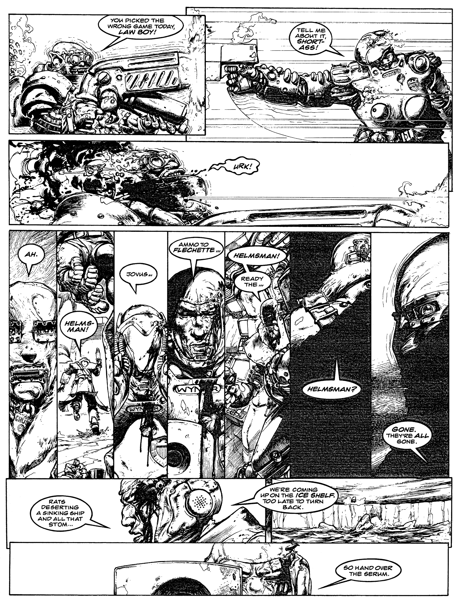 Read online Judge Dredd: The Megazine (vol. 2) comic -  Issue #70 - 23