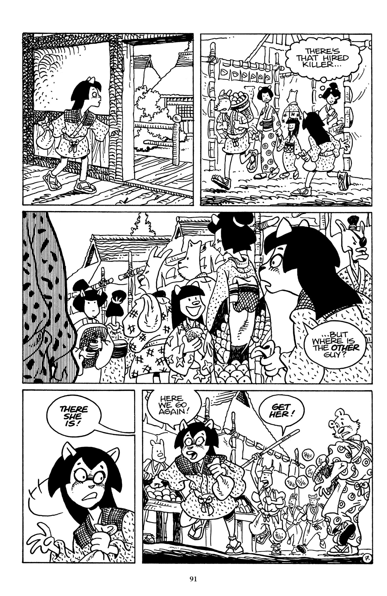 Read online The Usagi Yojimbo Saga comic -  Issue # TPB 7 - 88