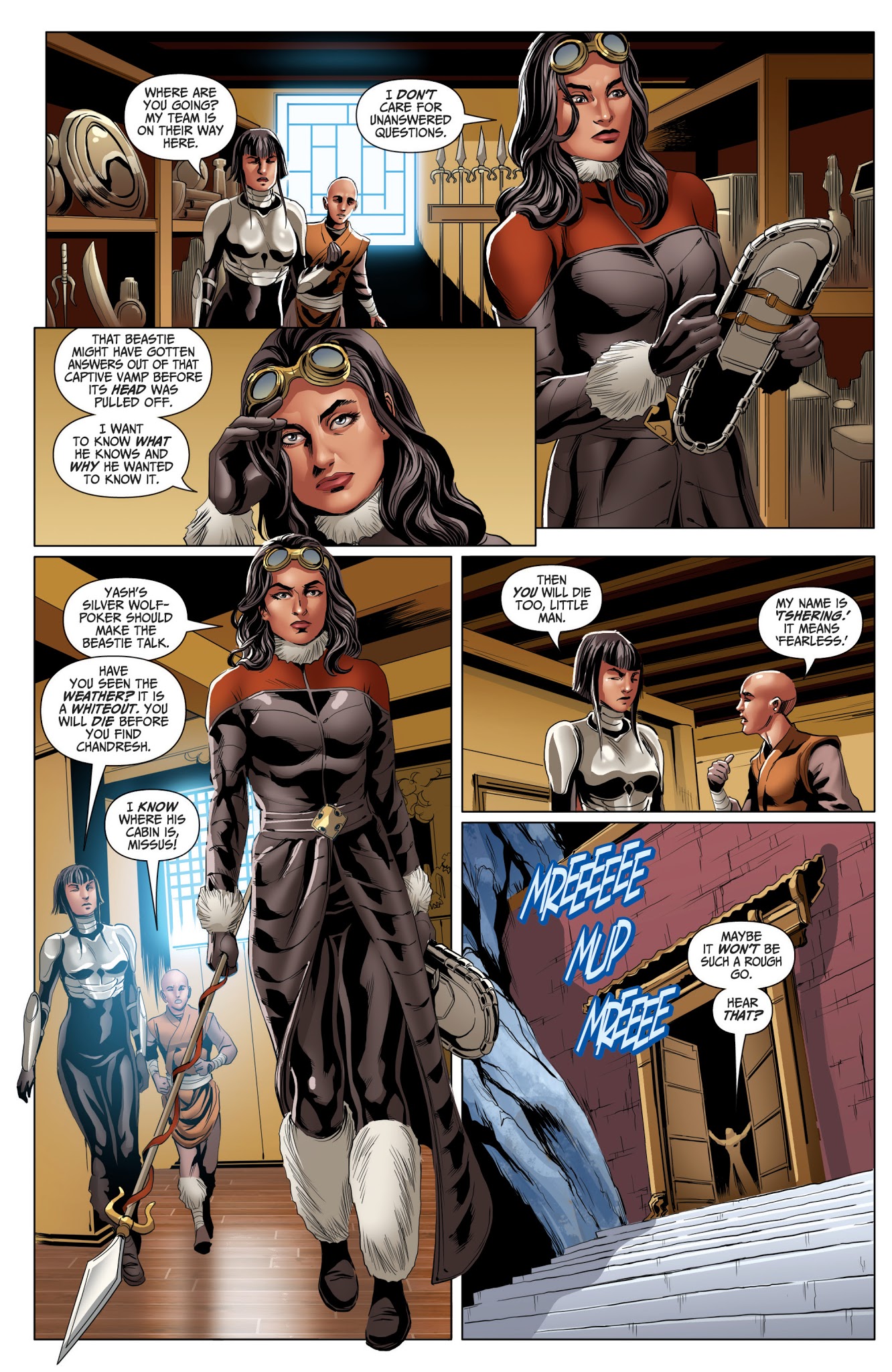 Read online Van Helsing vs. Werewolf comic -  Issue #4 - 15