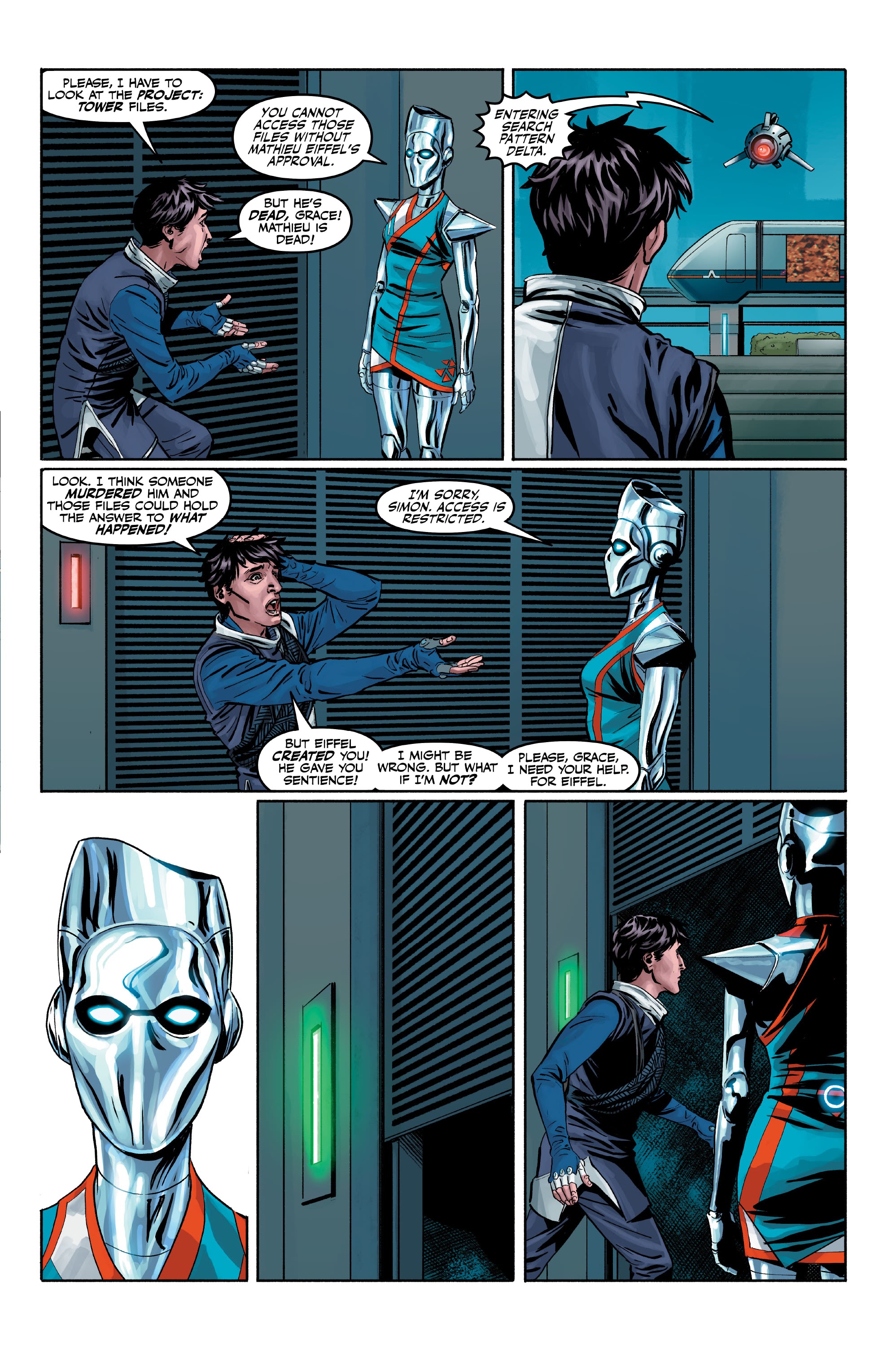 Read online HYPER SCAPE comic -  Issue #2 - 7