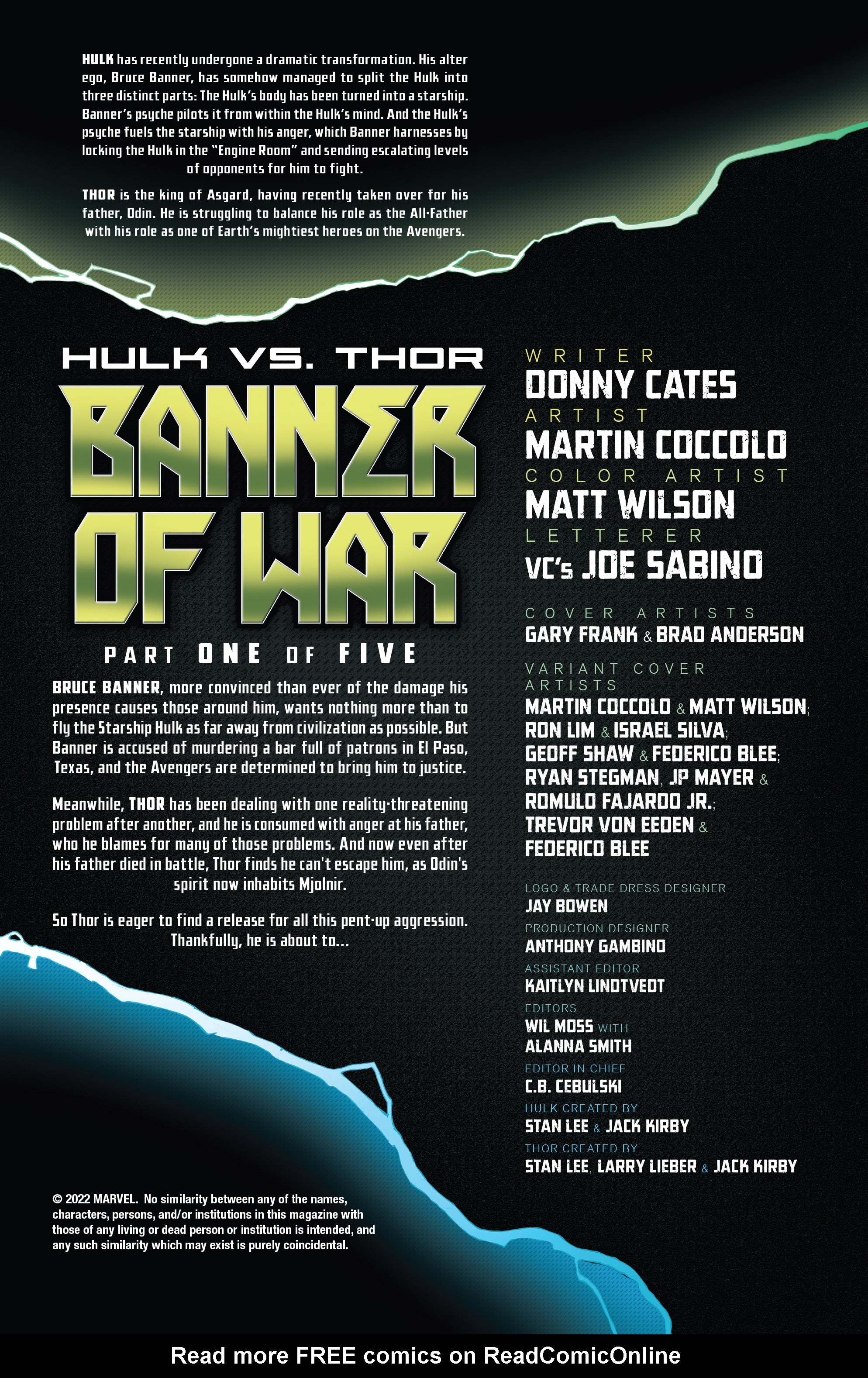 Read online Hulk vs. Thor: Banner Of War comic -  Issue # _Alpha - 2