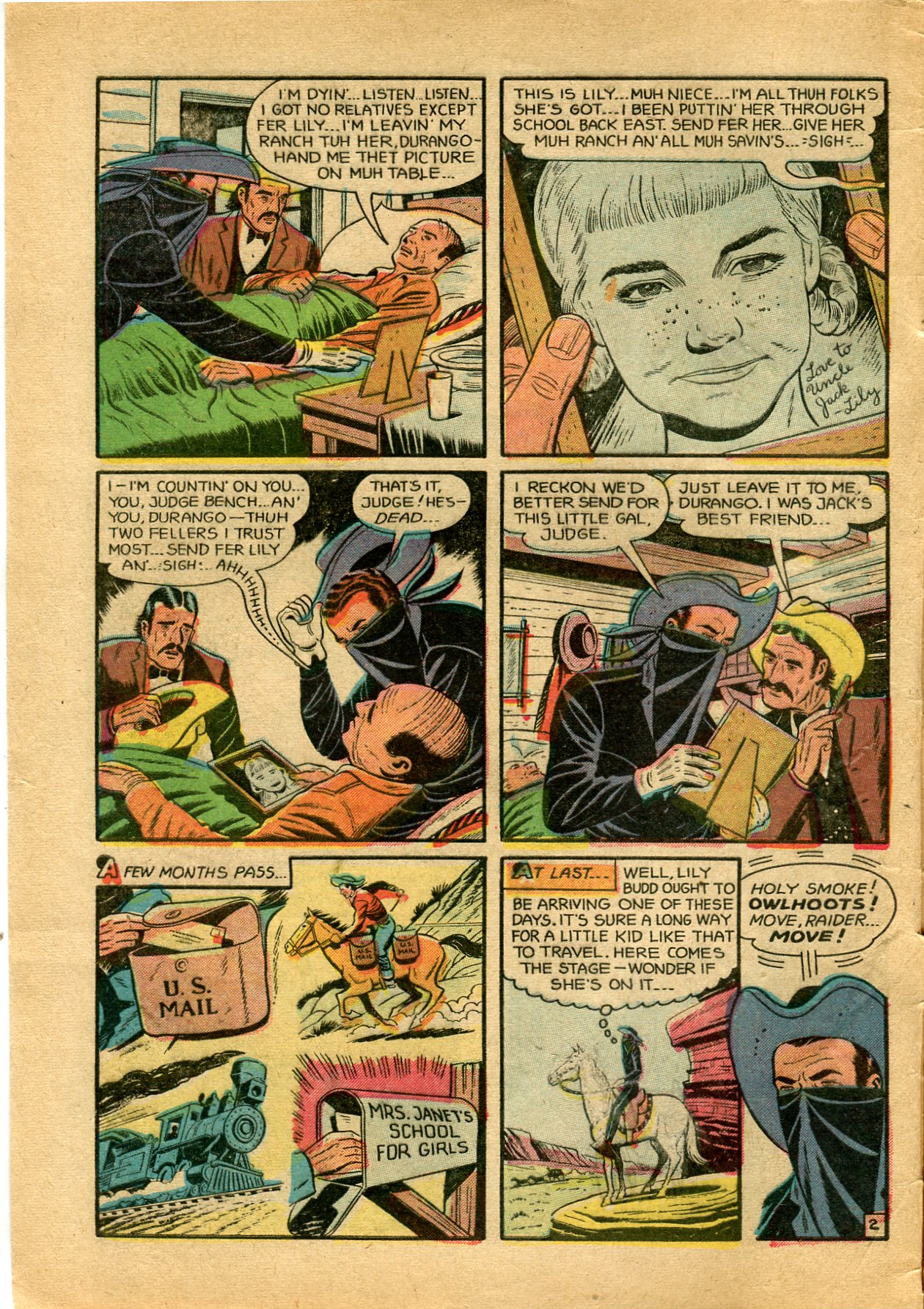 Read online Charles Starrett as The Durango Kid comic -  Issue #29 - 4