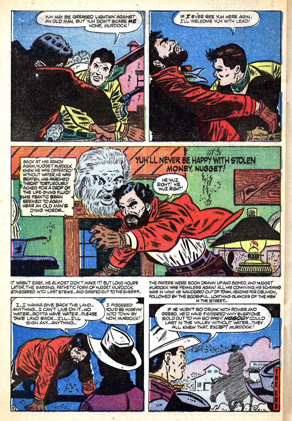Read online Western Outlaws (1954) comic -  Issue #18 - 32