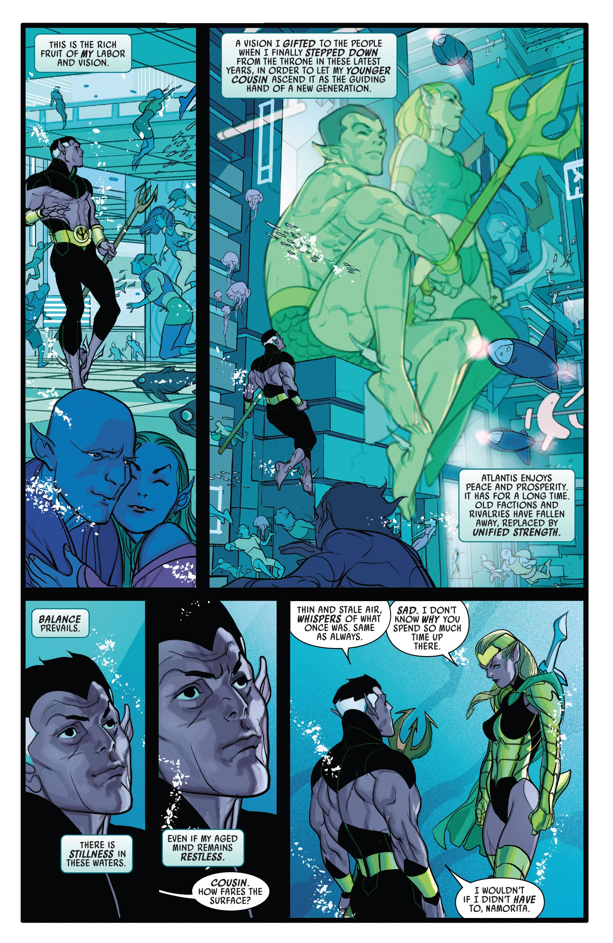 Read online Namor The Sub-Mariner (2022) comic -  Issue #1 - 11