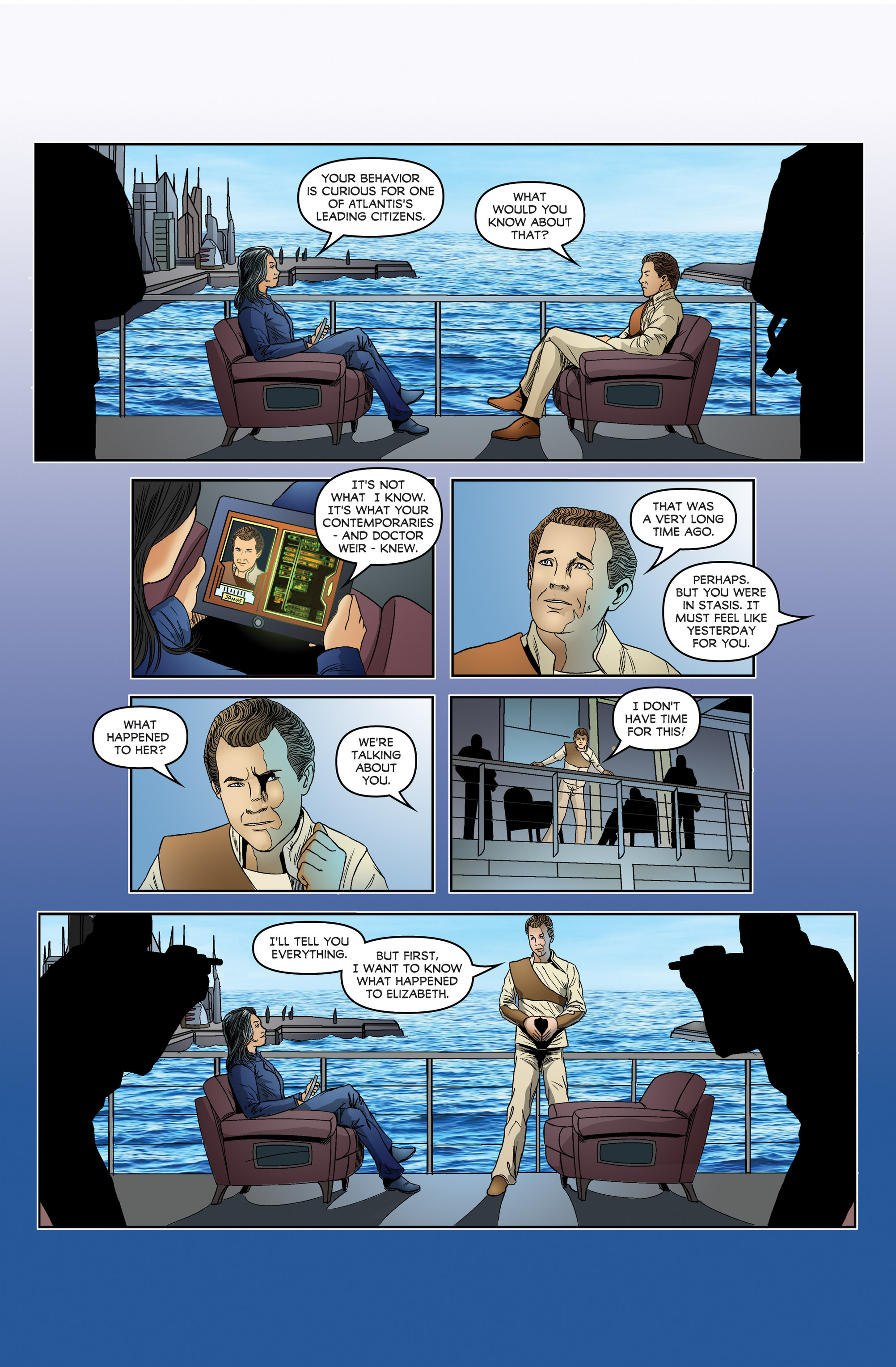 Read online Stargate Atlantis: Gateways comic -  Issue #1 - 15