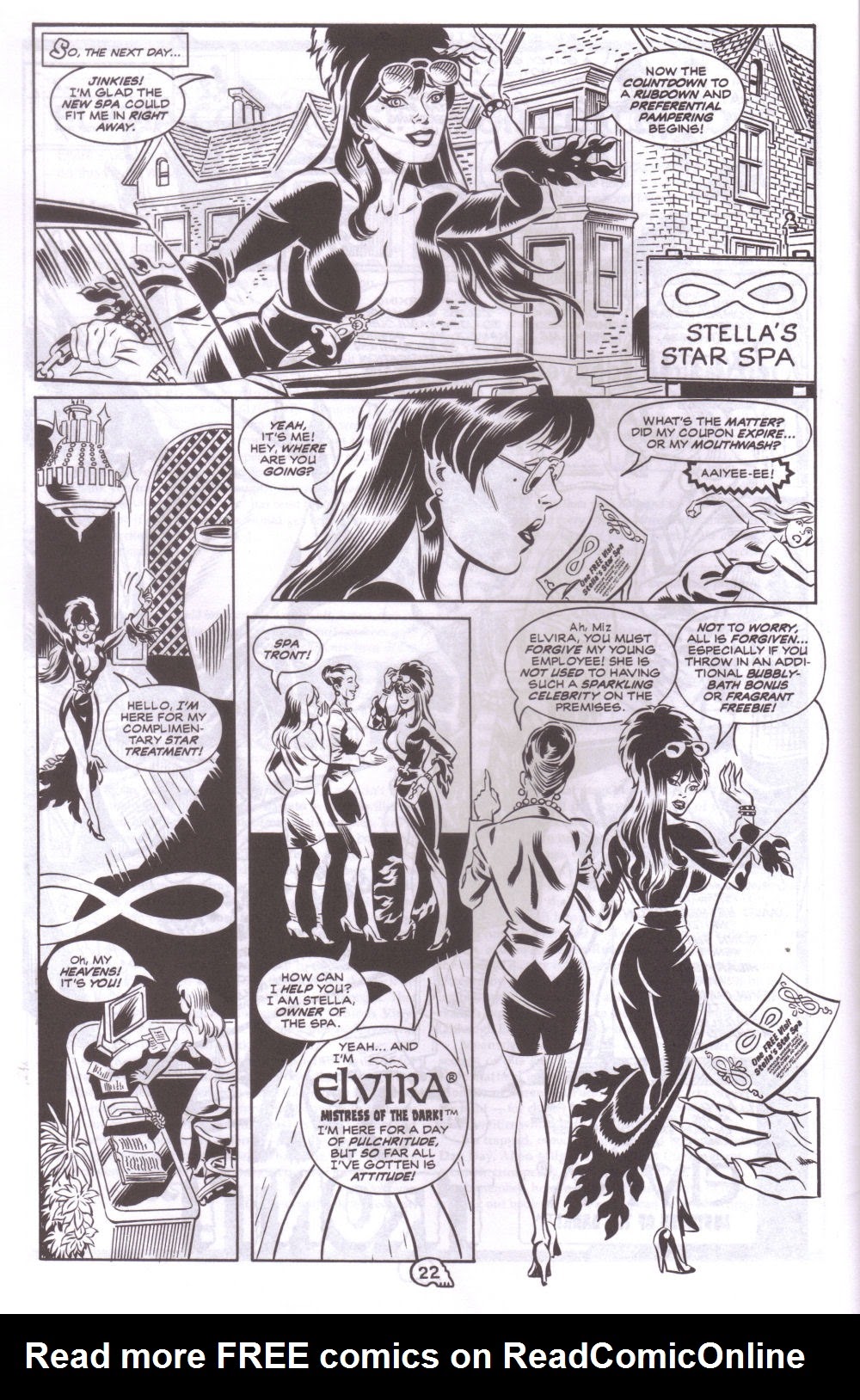 Read online Elvira, Mistress of the Dark comic -  Issue #156 - 19