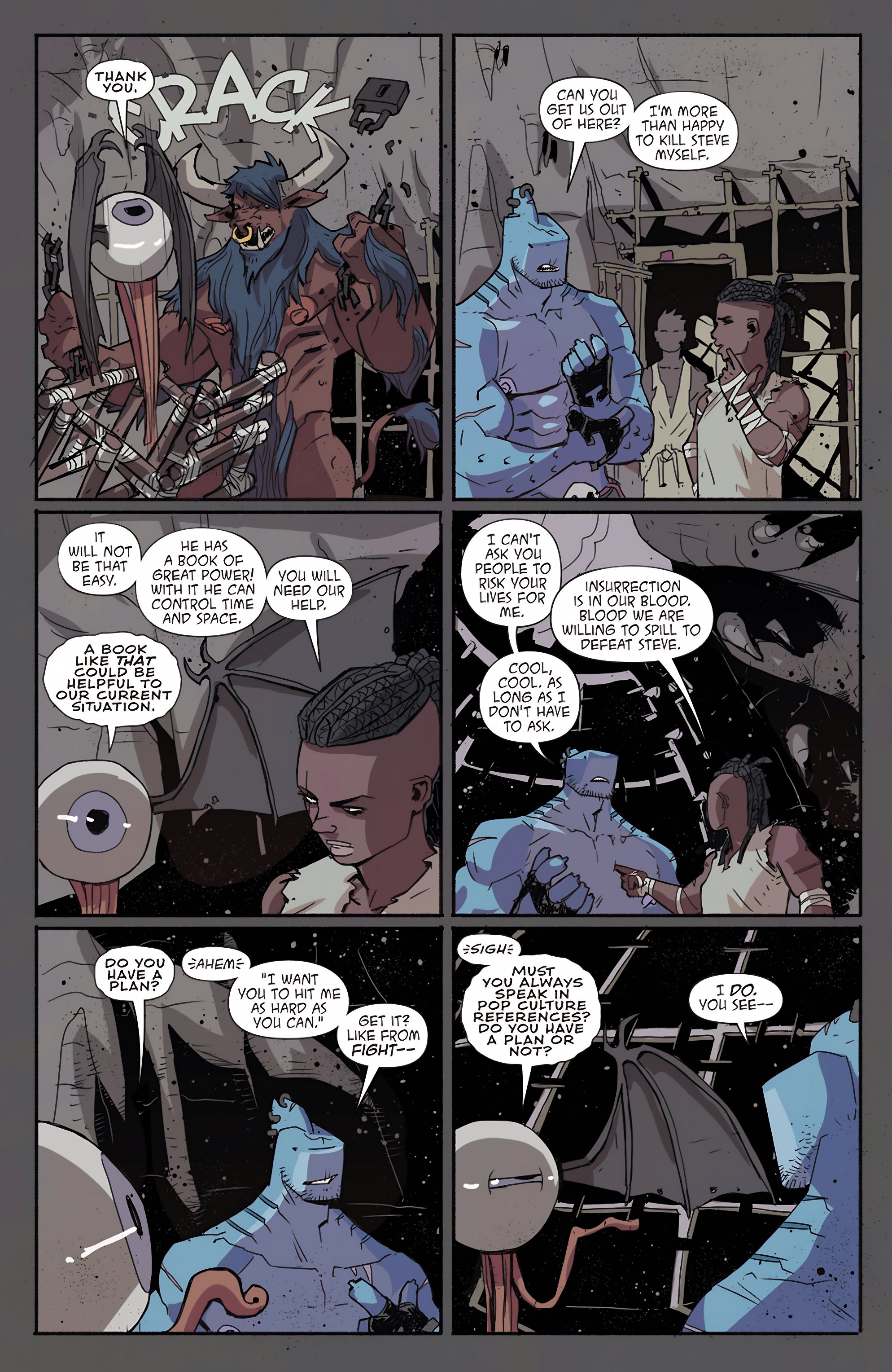 Read online Metalshark Bro: What the Fin? comic -  Issue # TPB - 56