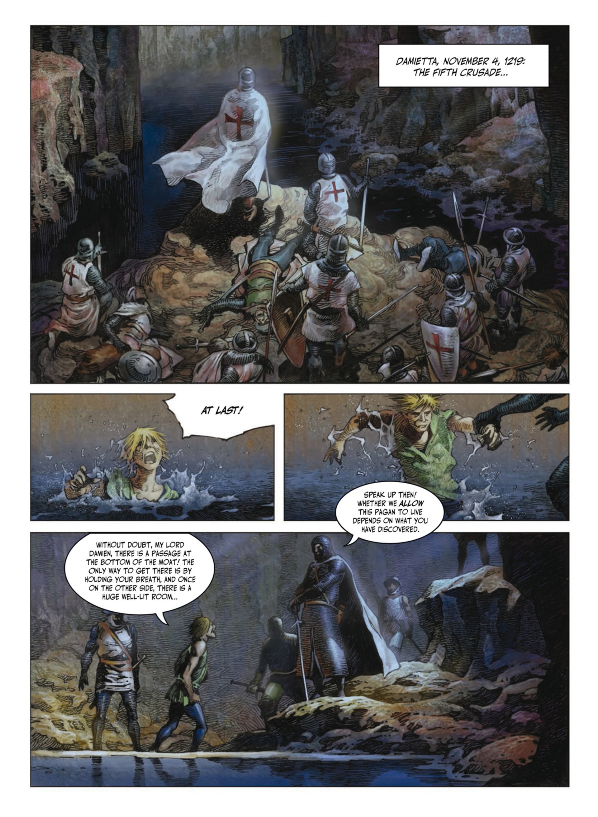 Read online Crusades comic -  Issue #1 - 6
