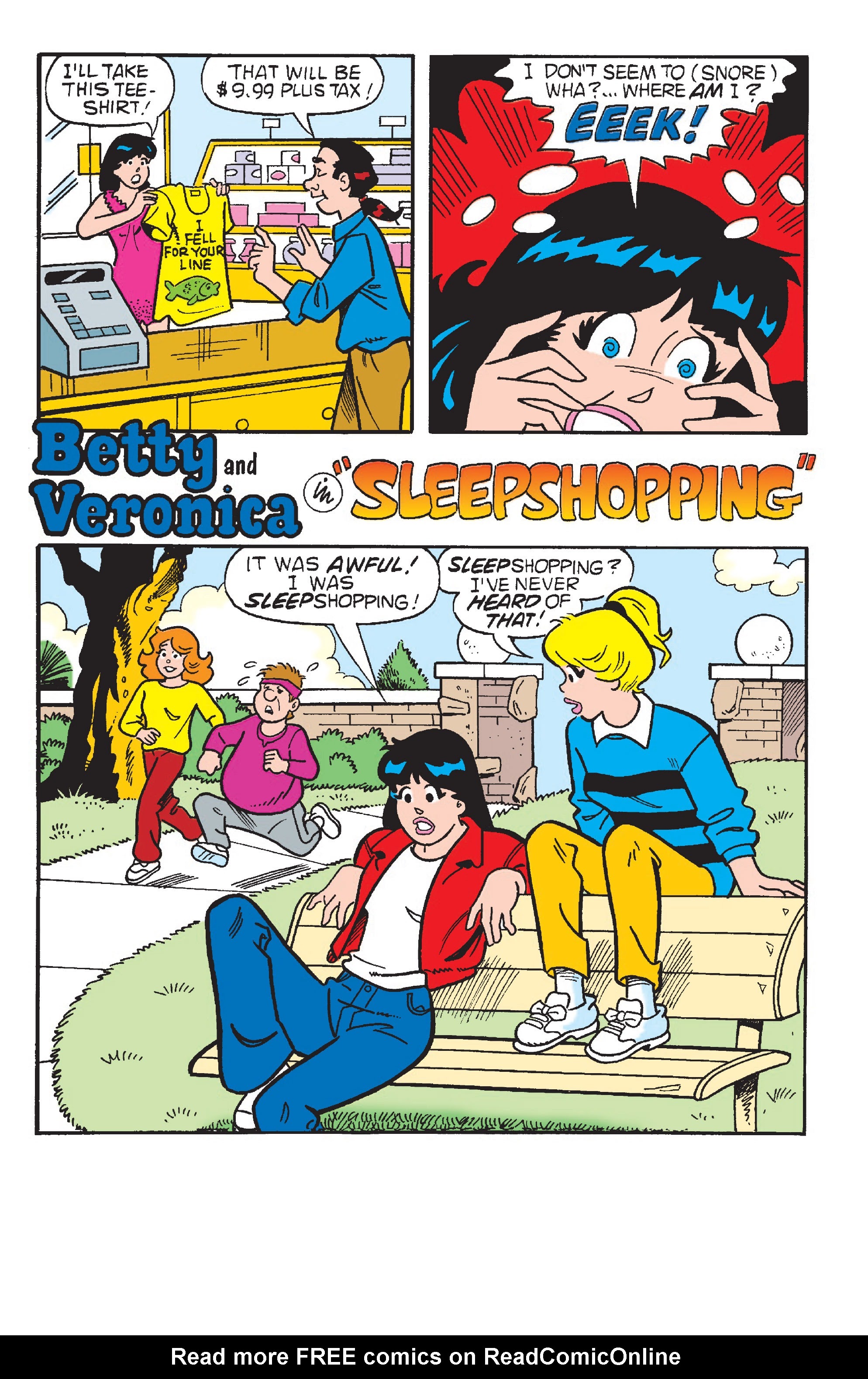 Read online Betty and Veronica: Sleepover Special comic -  Issue # TPB - 36