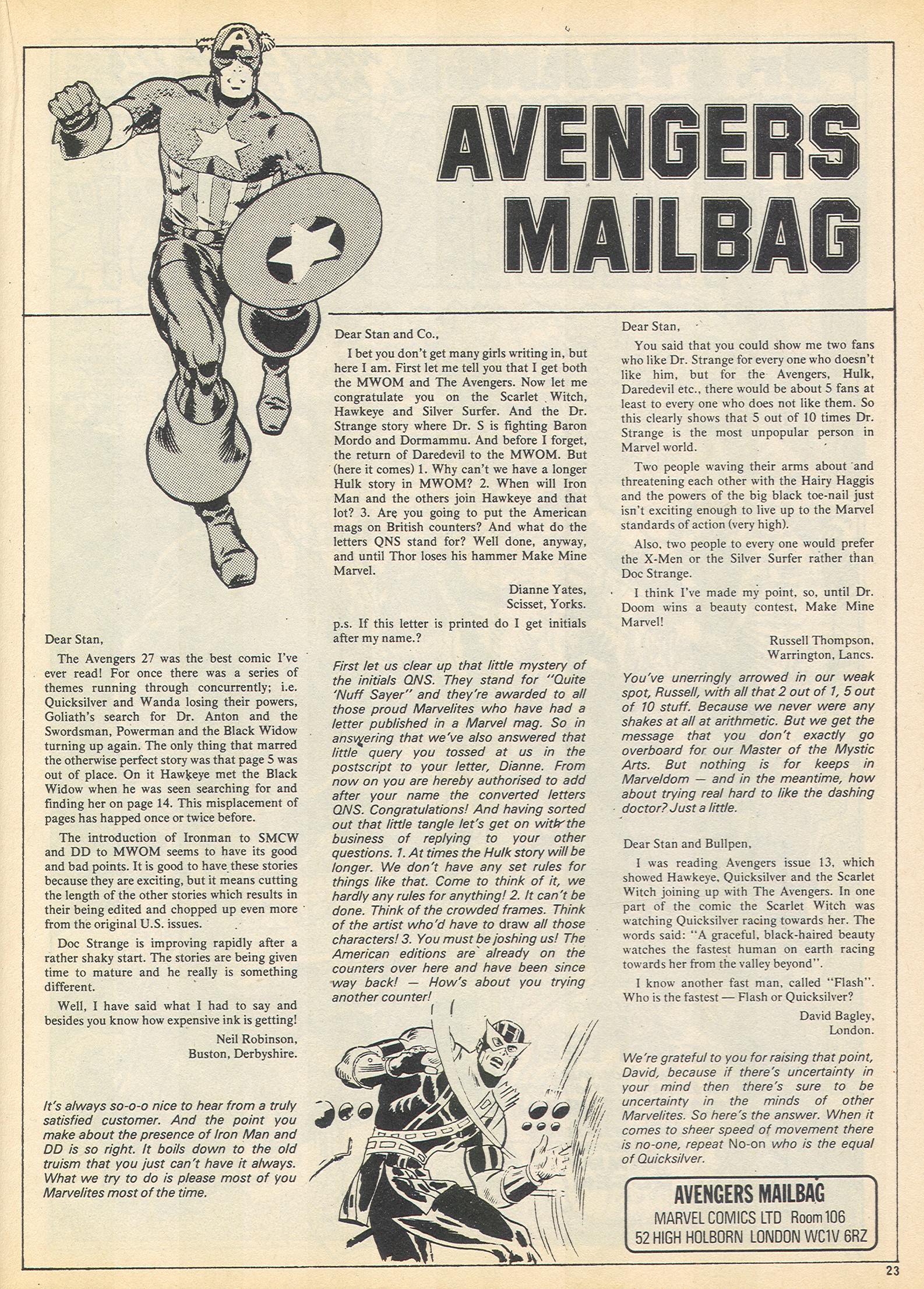 Read online The Avengers (1973) comic -  Issue #41 - 22