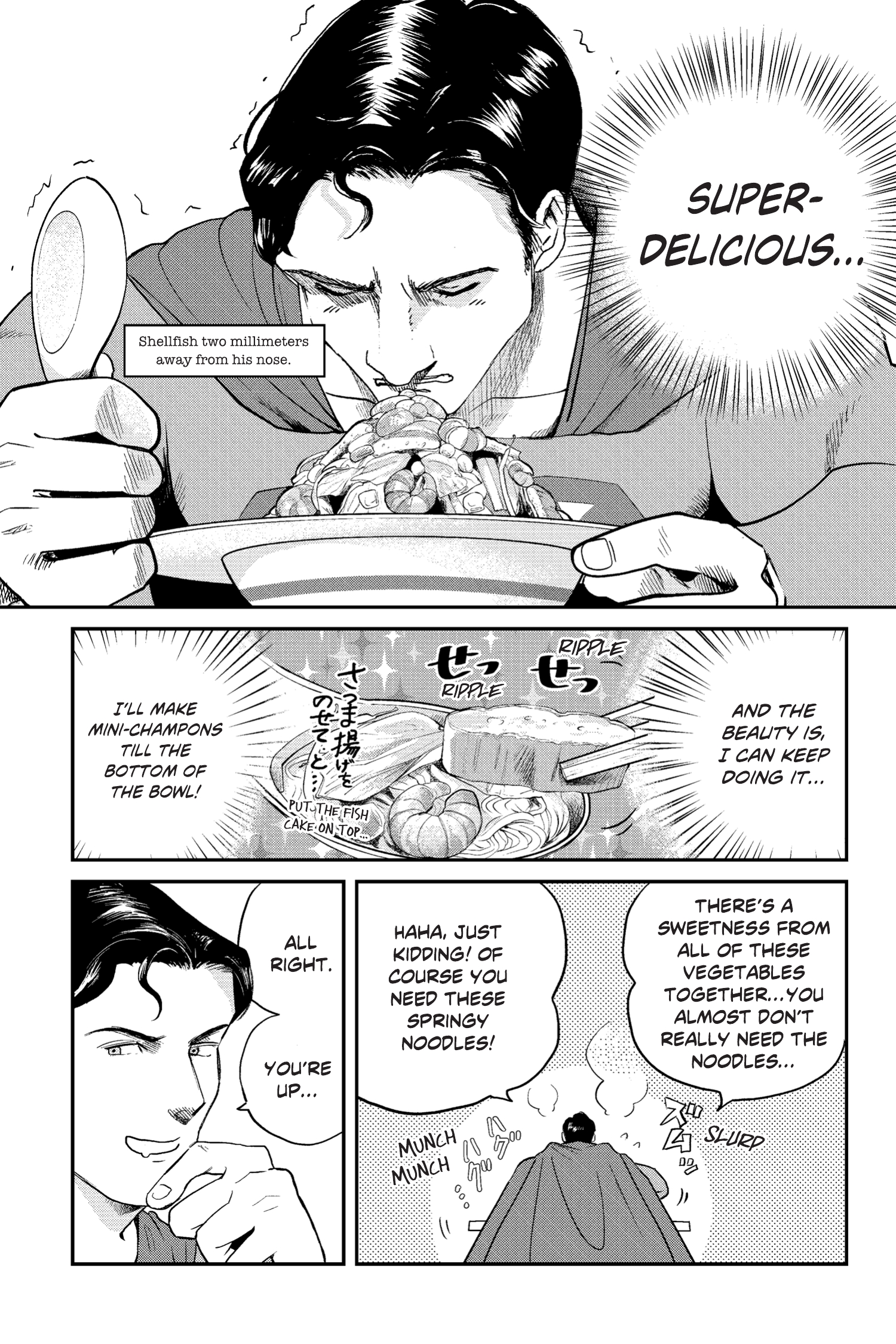 Read online Superman vs. Meshi comic -  Issue #7 - 12