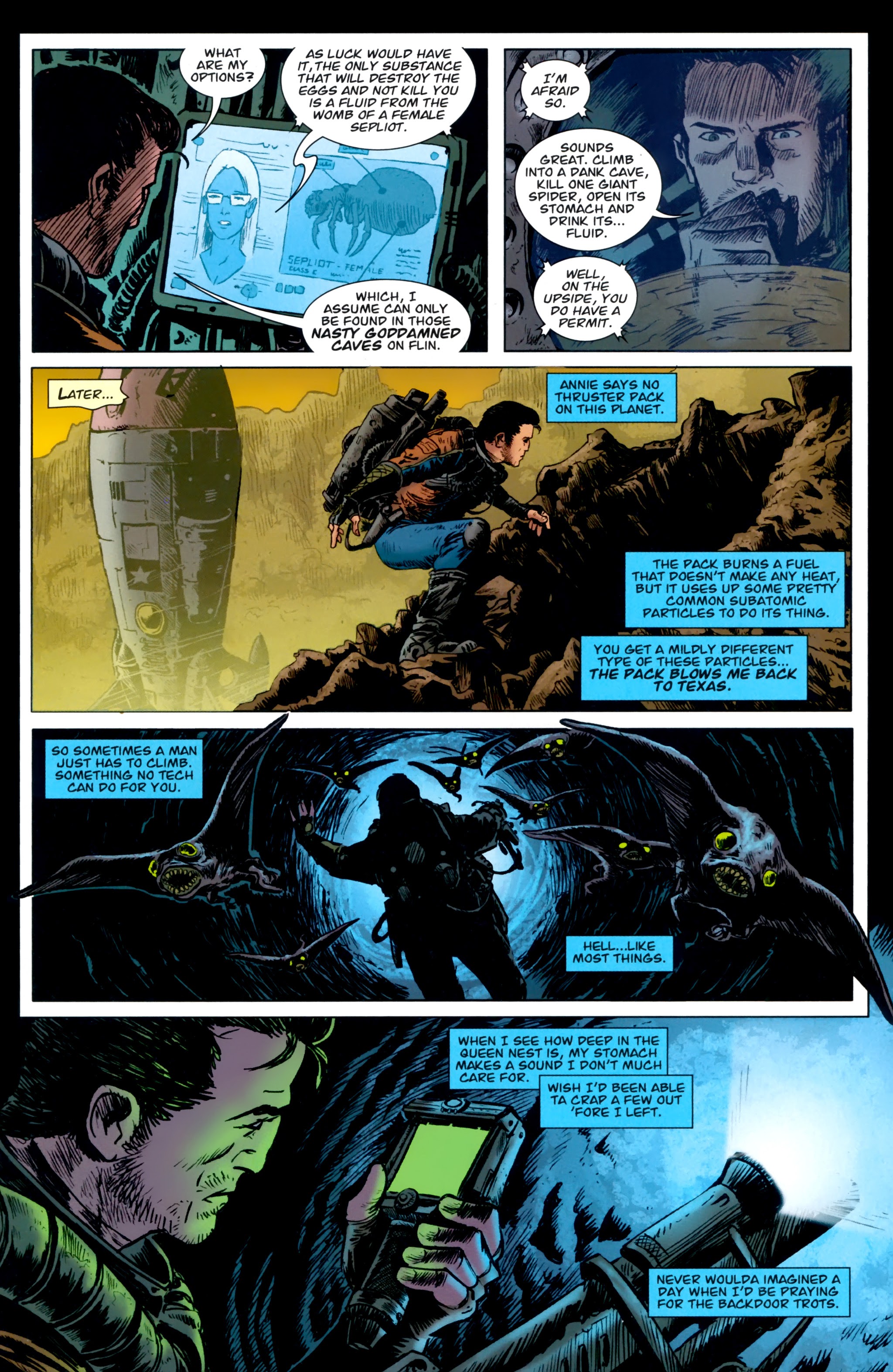 Read online Fear Agent comic -  Issue #11 - 17