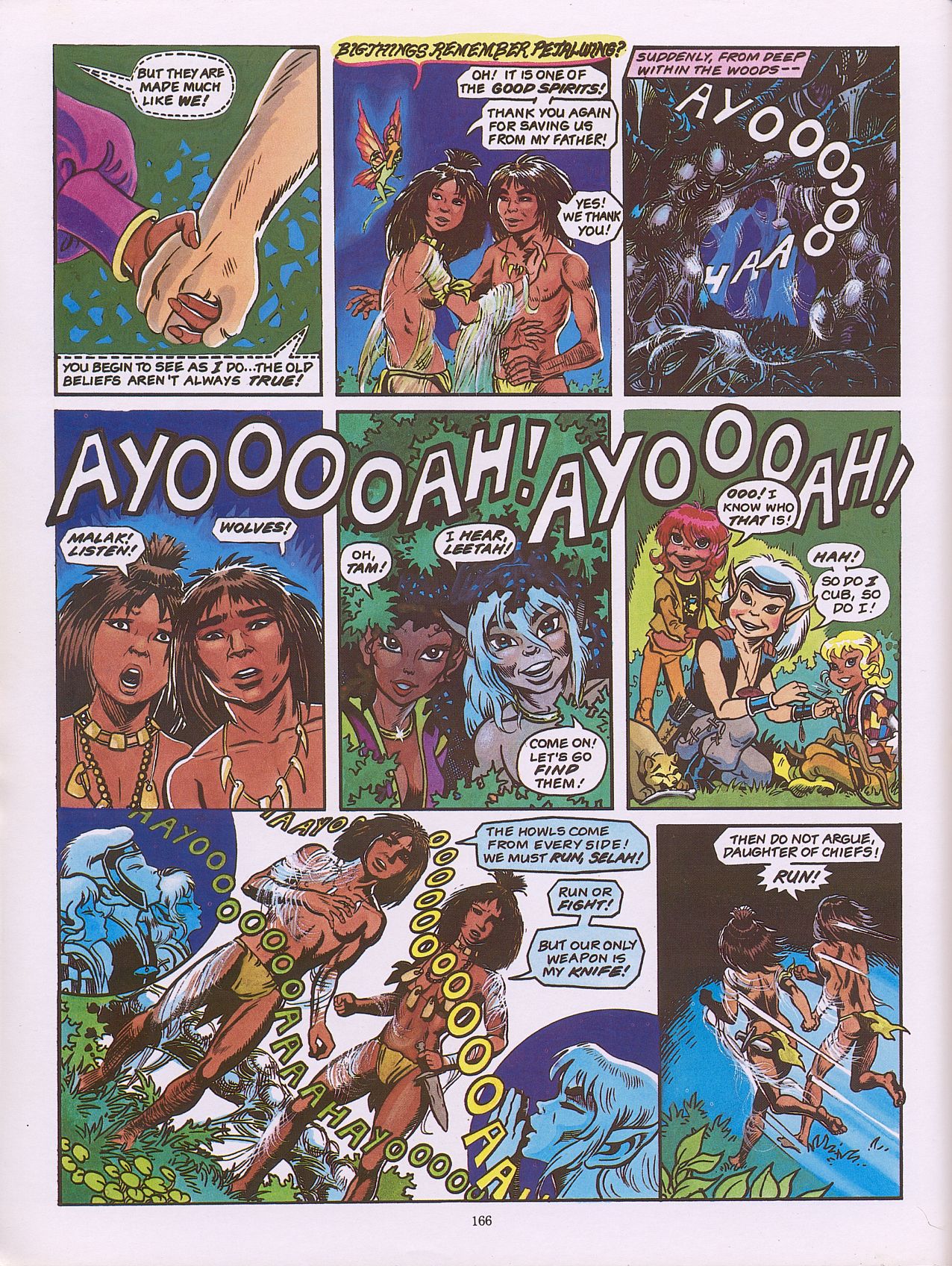 Read online ElfQuest (Starblaze Edition) comic -  Issue # TPB 2 - 176