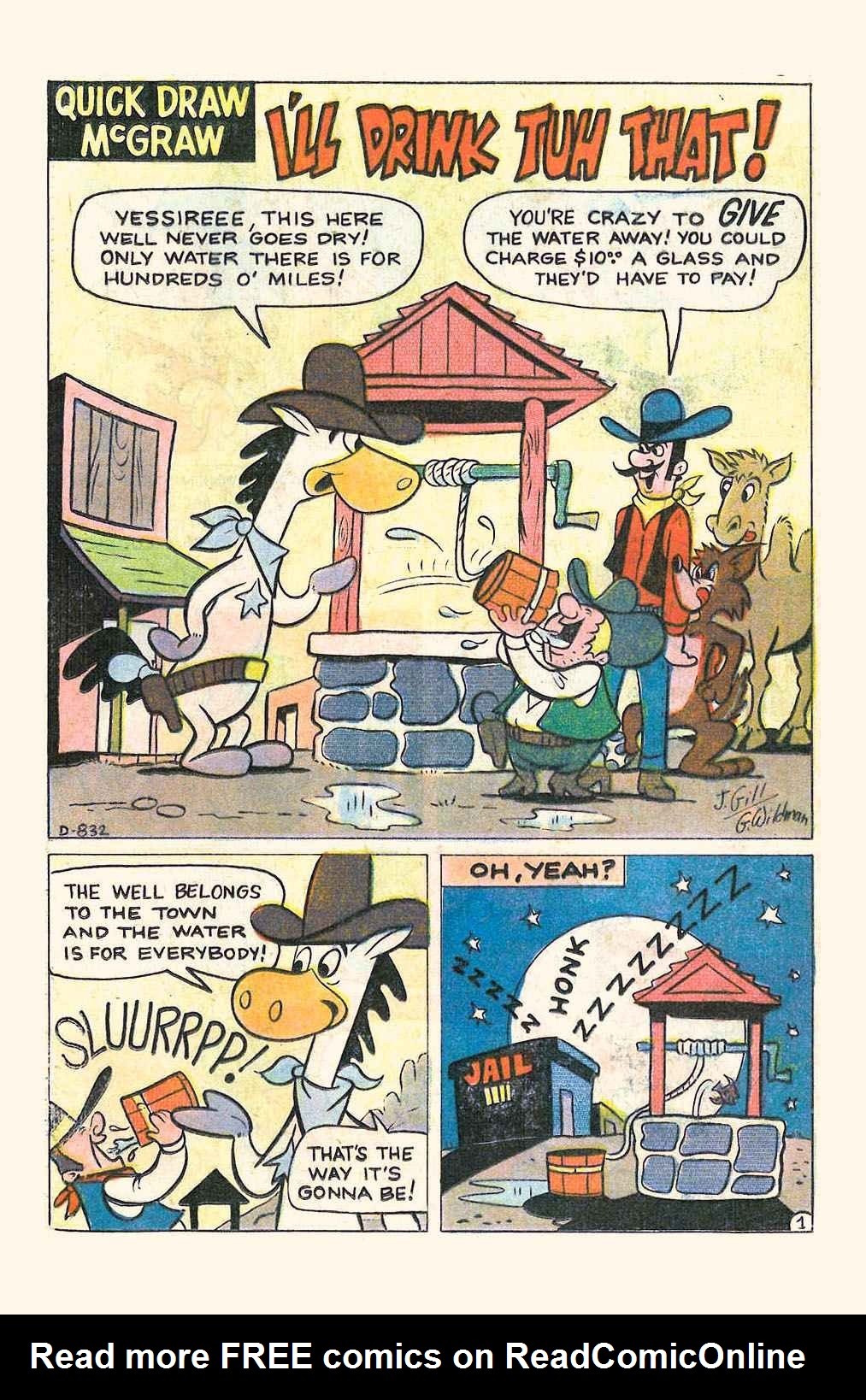 Read online Quick Draw McGraw comic -  Issue #1 - 17