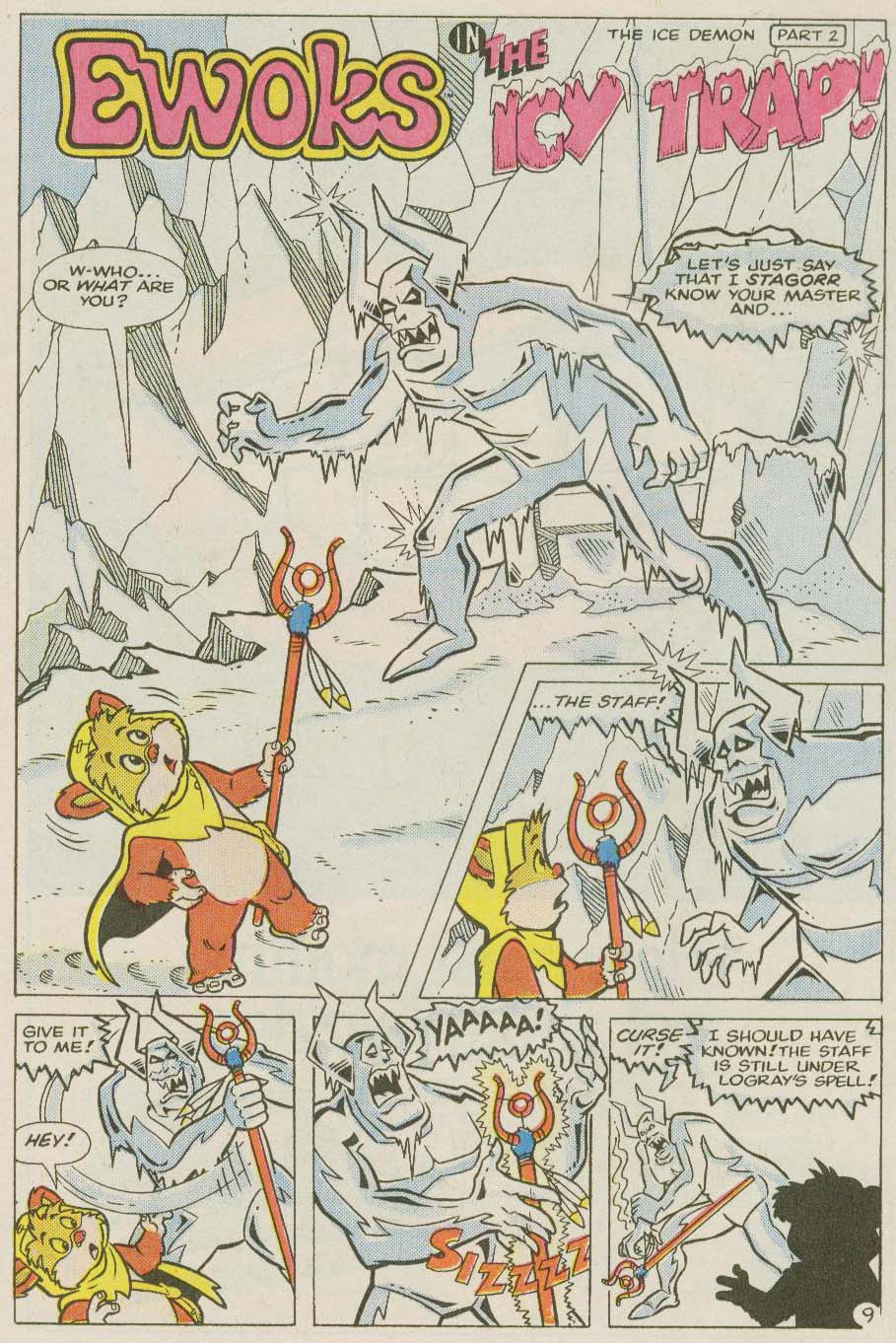 Read online Ewoks (1987) comic -  Issue #6 - 10