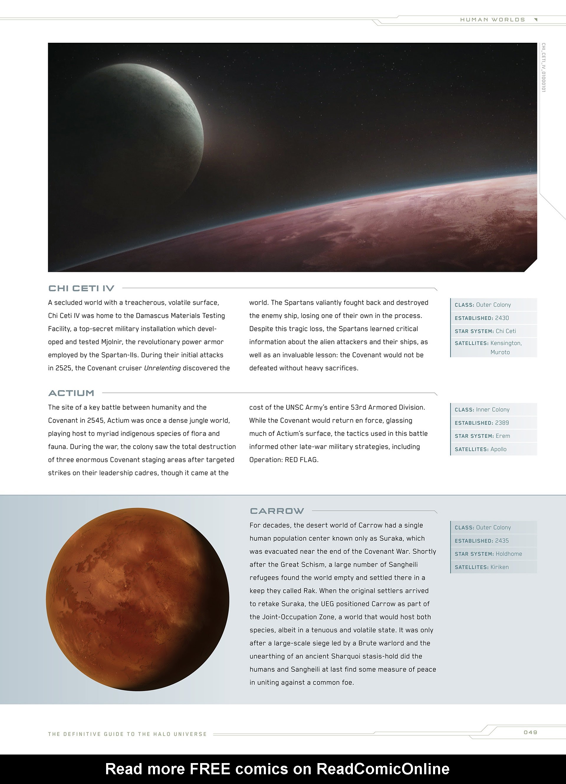 Read online Halo Encyclopedia comic -  Issue # TPB (Part 1) - 45