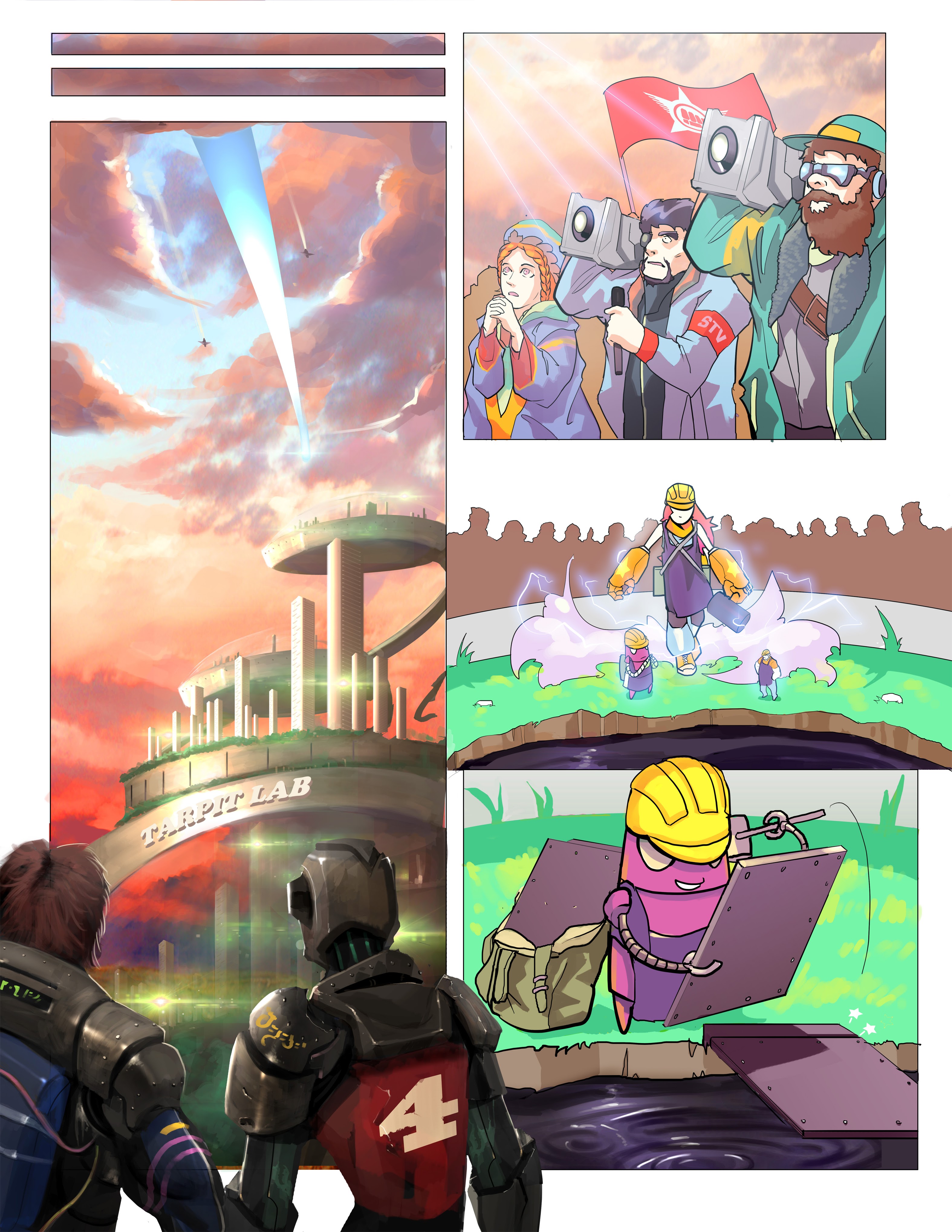 Read online Starpunch Girl comic -  Issue #4 - 17