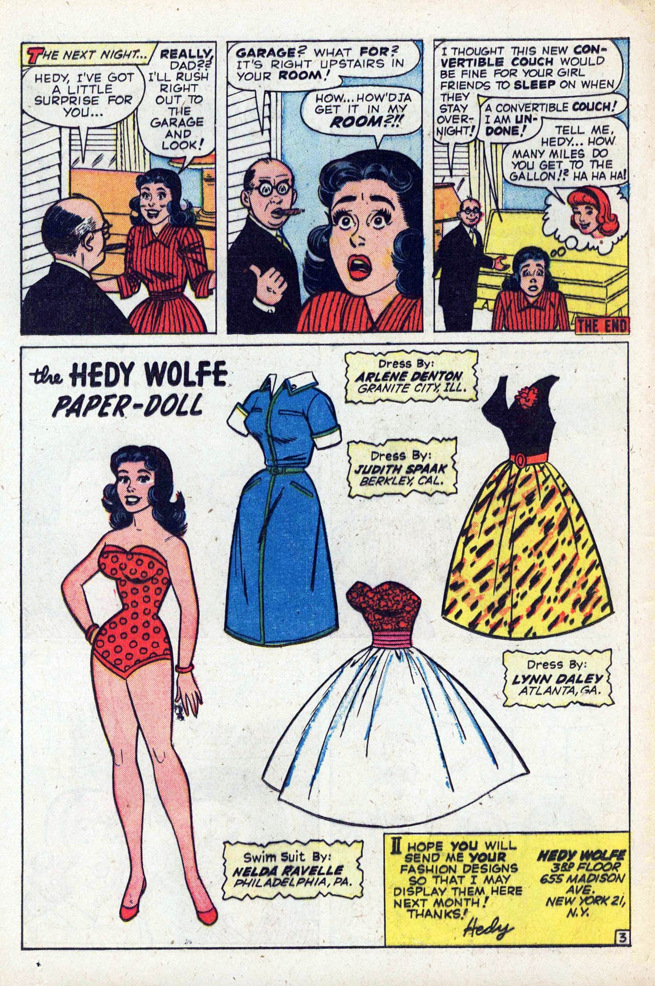 Read online Patsy and Hedy comic -  Issue #68 - 12