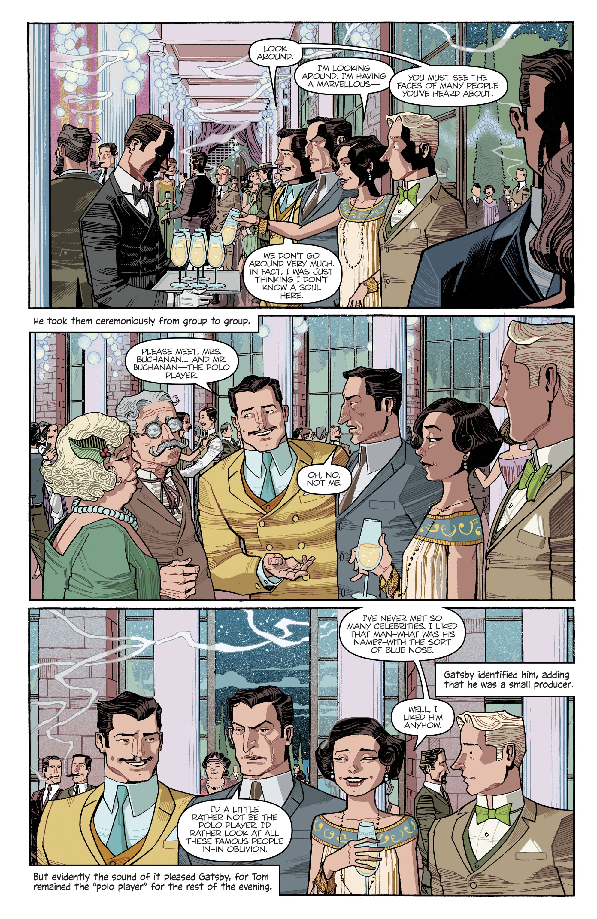 Read online The Great Gatsby comic -  Issue #4 - 21