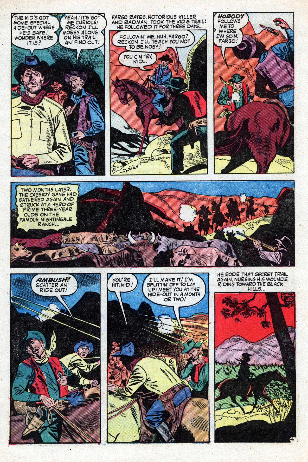 Read online Outlaw Fighters comic -  Issue #4 - 14